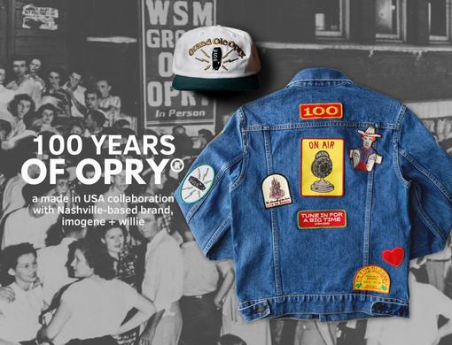opry 100 x imogene + willie collection 