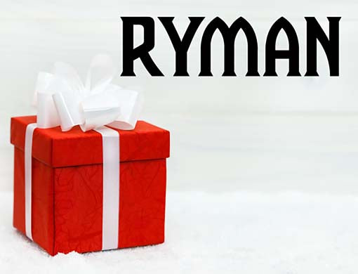 Ryman Holiday Gifts
