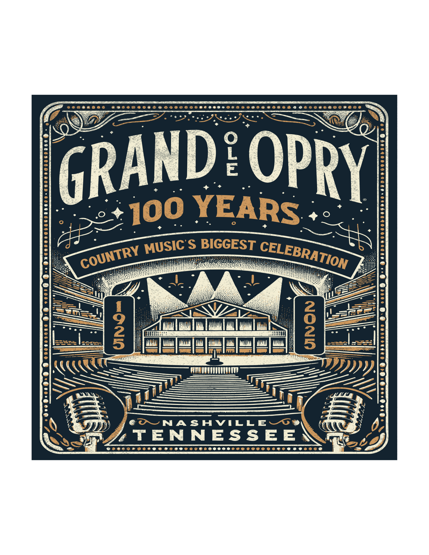 Opry 100 Milestone Postcard