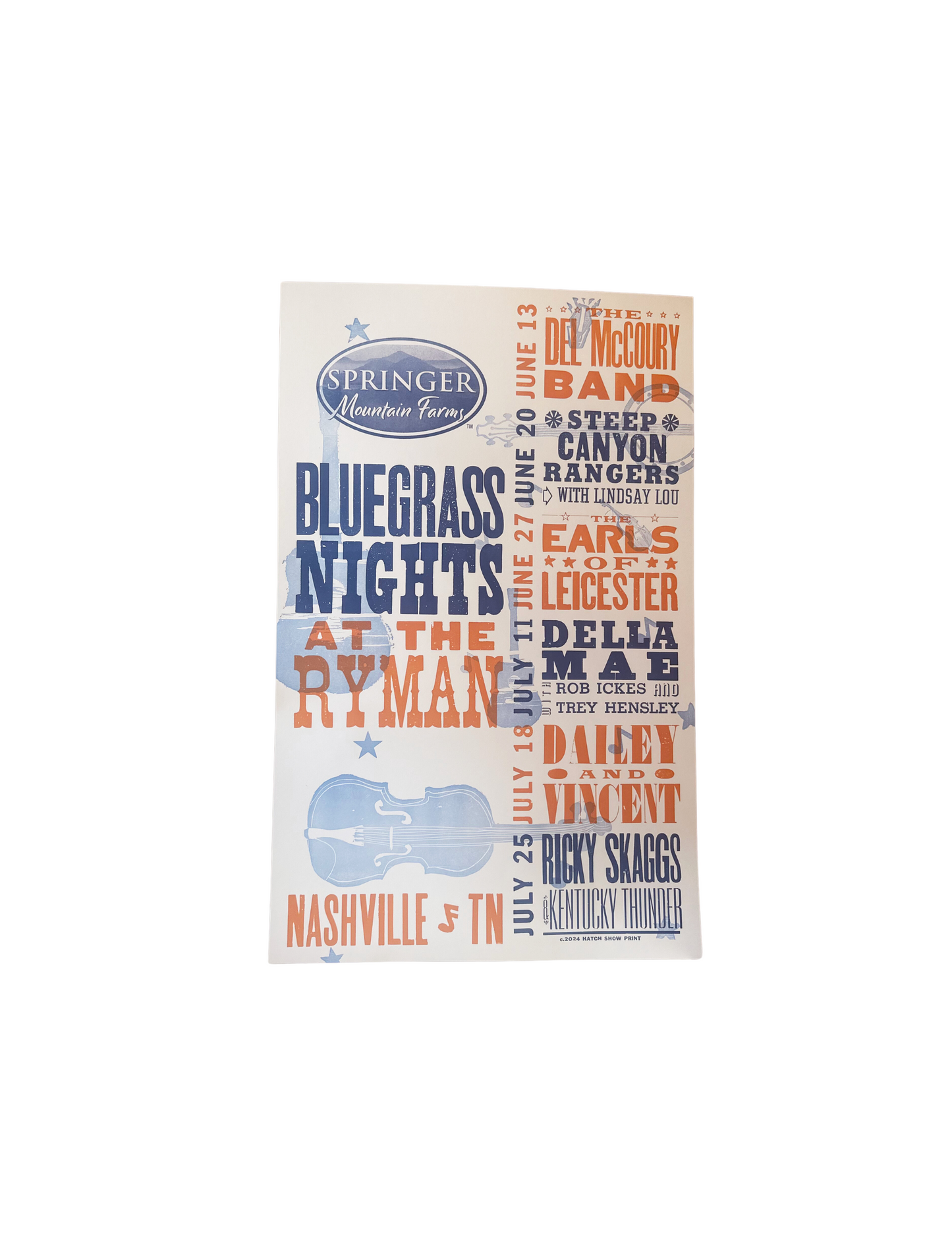 2024 Bluegrass Nights Hatch - POSTERS