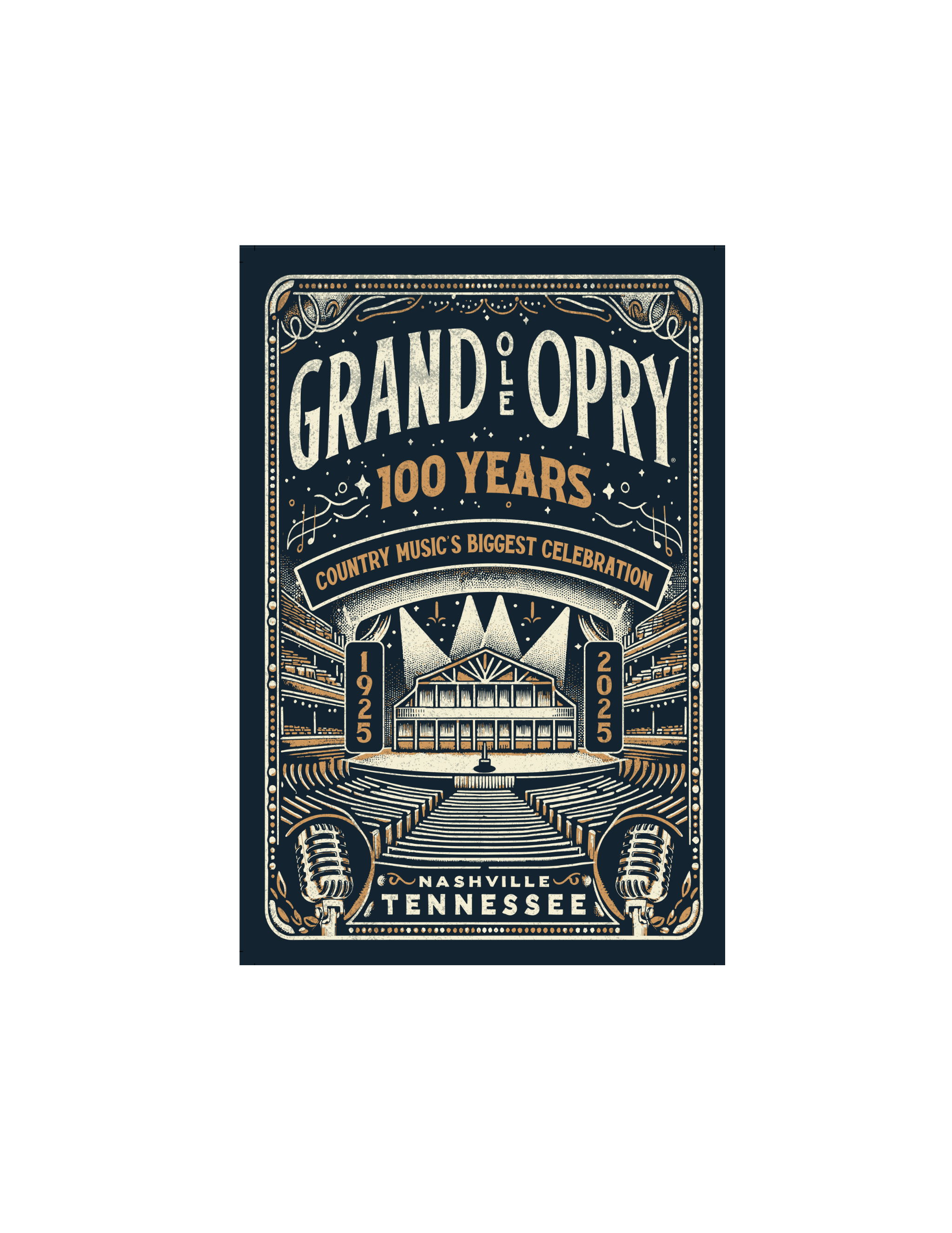 Opry 100 Milestone Postcard