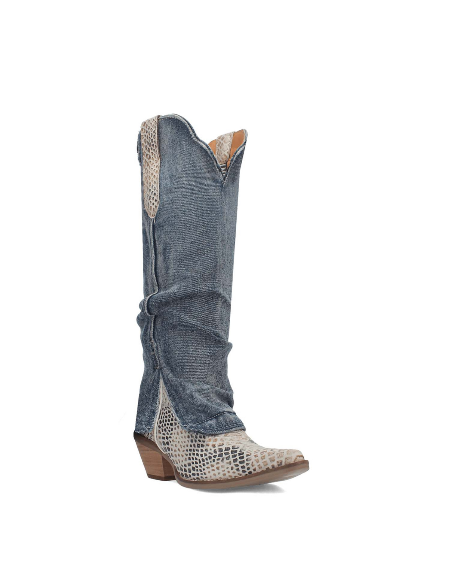 Shabby Denim Dingo Boot