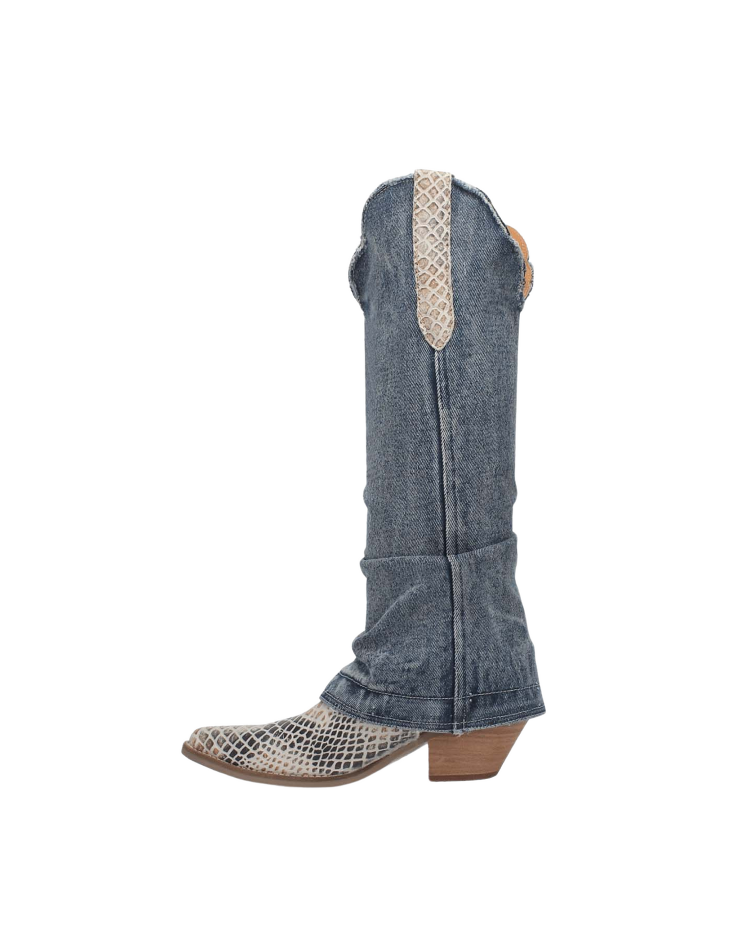 Shabby Denim Dingo Boot