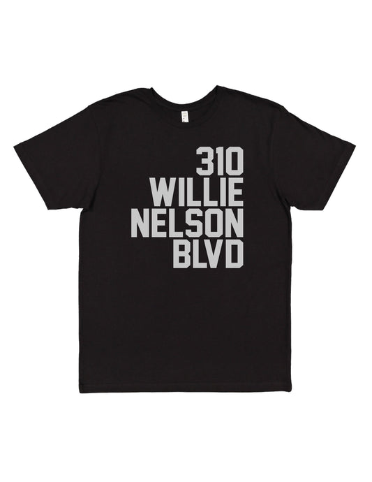 310 Willie Nelson Blvd T-Shirt - S/S