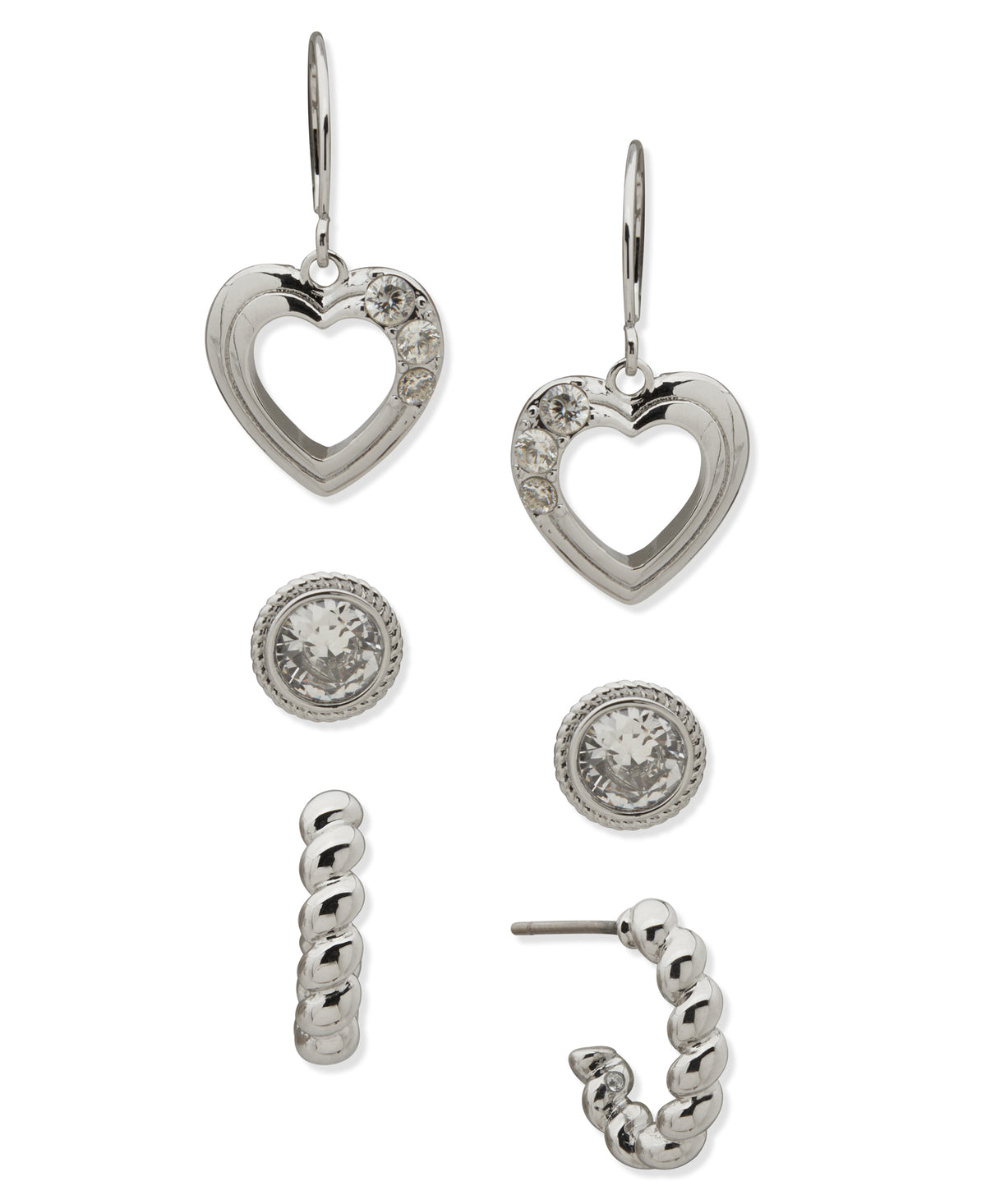 Lainey Wilson Heart Trio Earring Set - EARRINGS