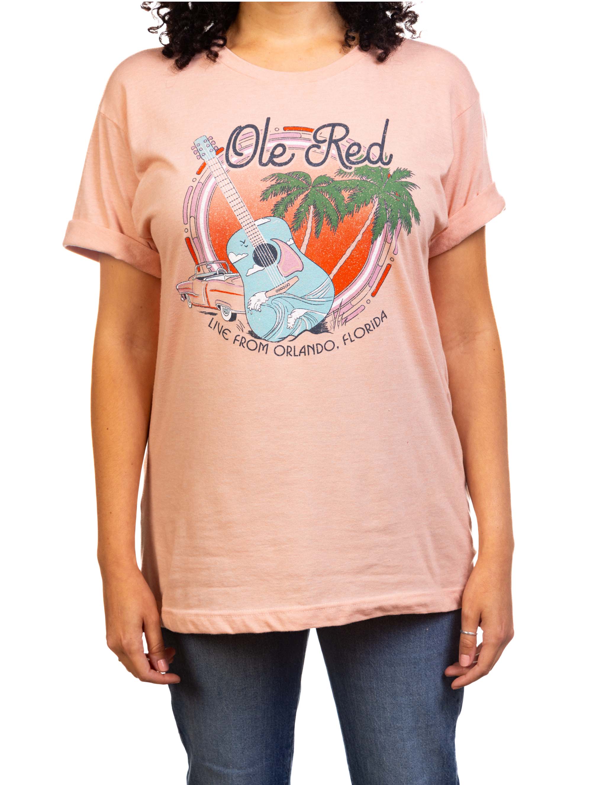 Ole Red Orlando Sunset Guitar T-Shirt