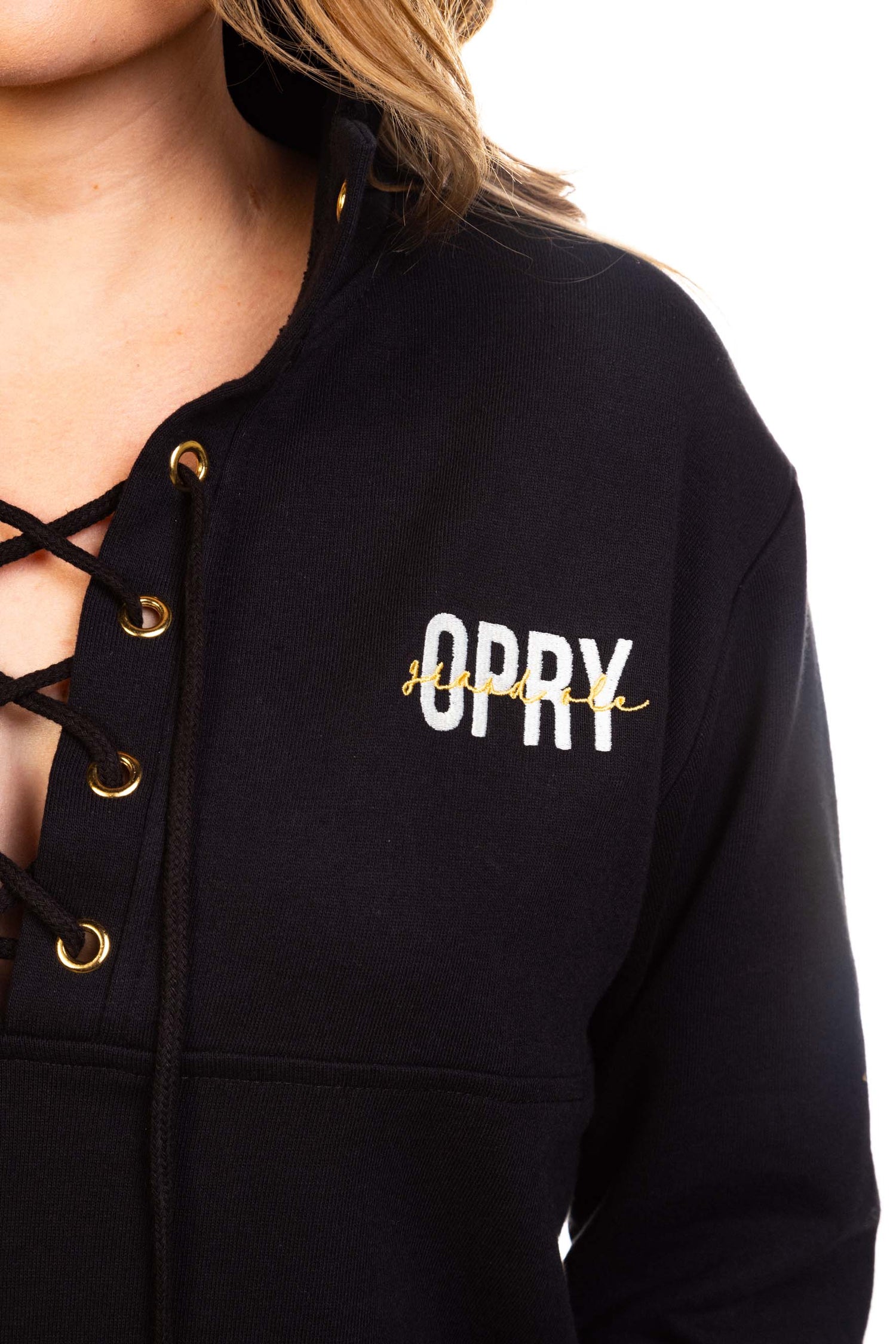 Opry Women's Tie Front Pullover