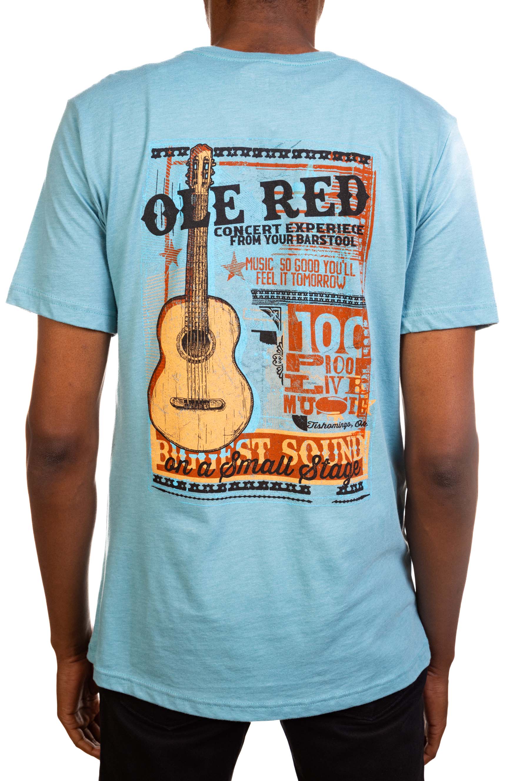 Ole Red Tishomingo Guitar Stage T-Shirt