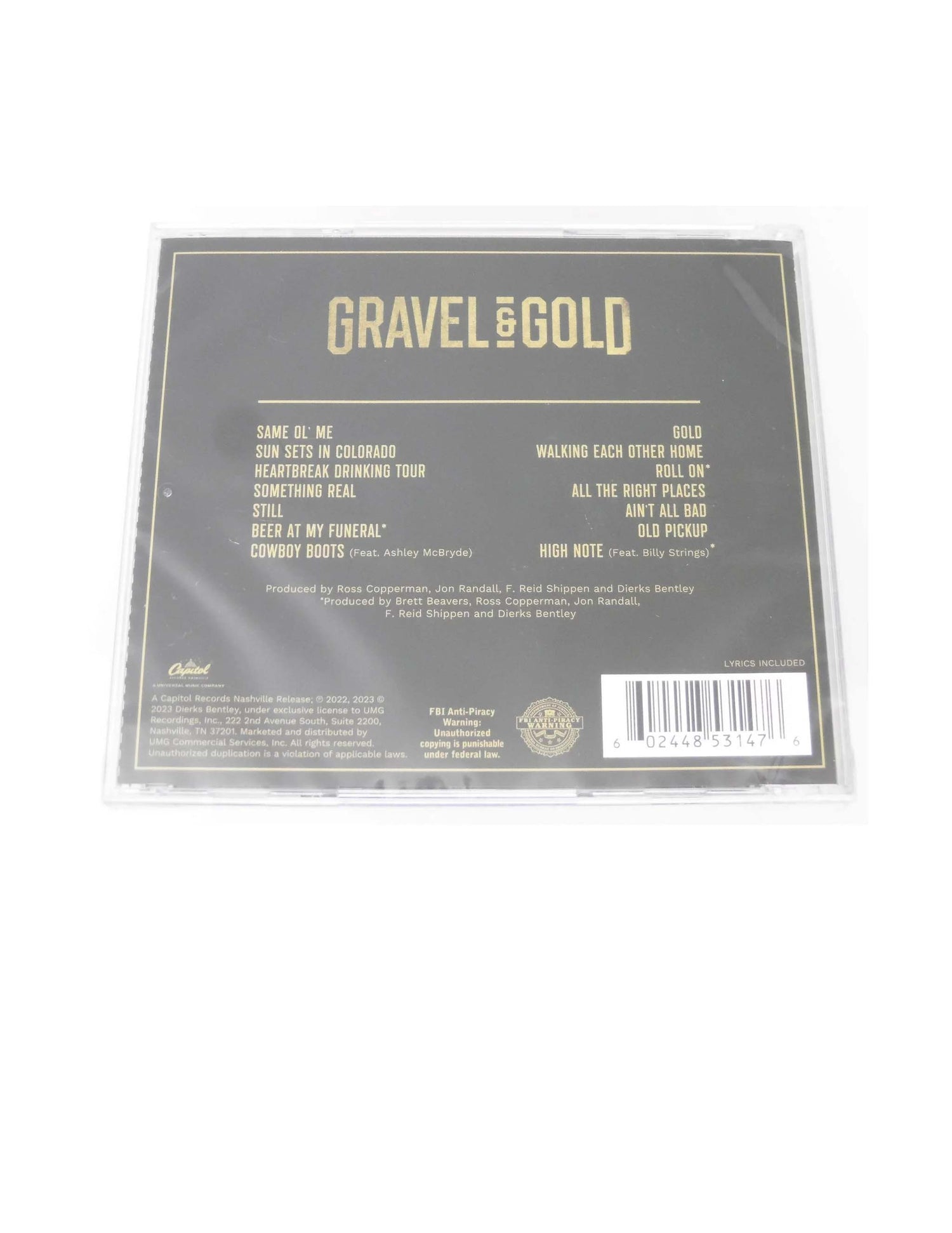 Dierks Bentley: Gravel and Gold (CD)