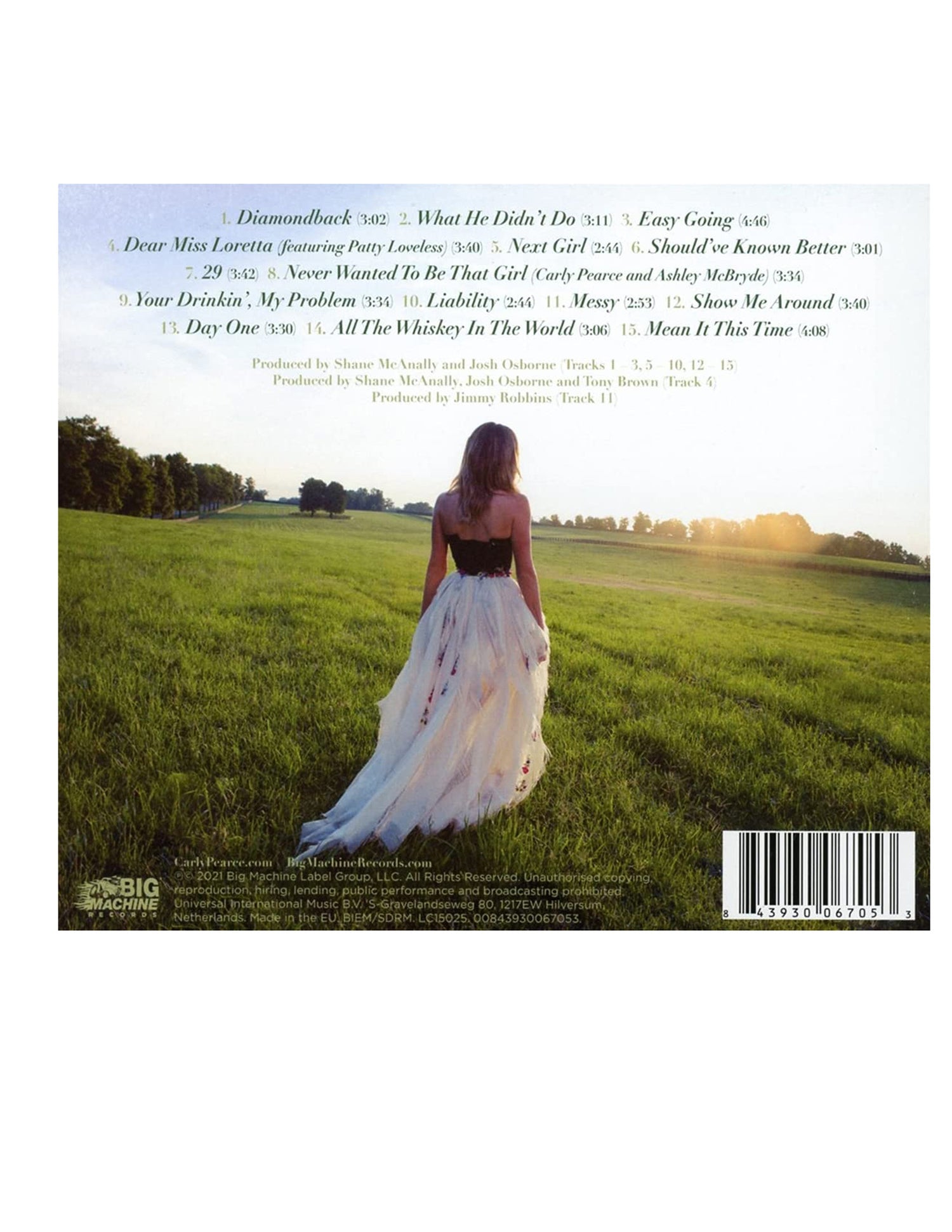 Carly Pearce: 29 Written In Stone (CD)