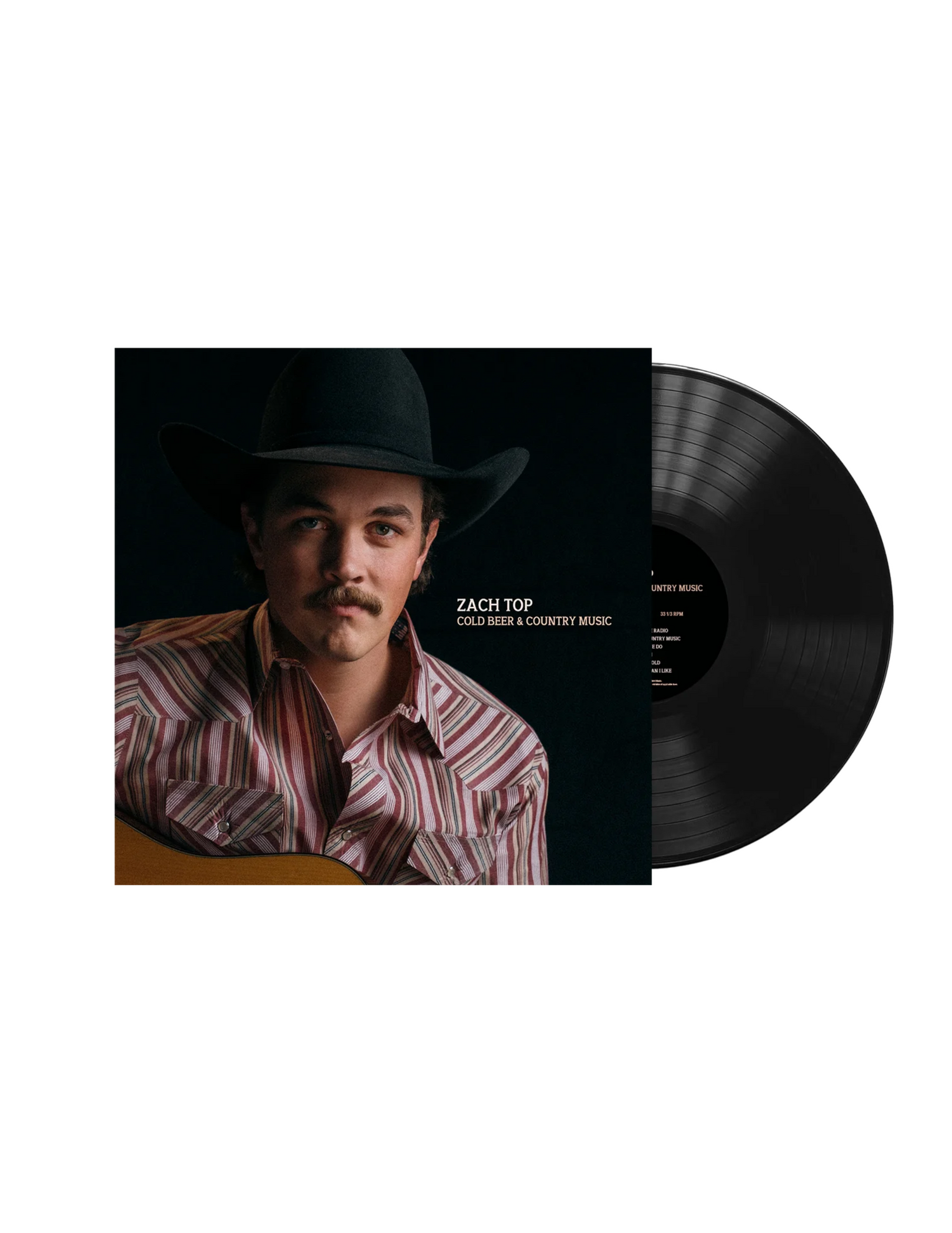 Zach Top: Cold Beer & Country Music LP