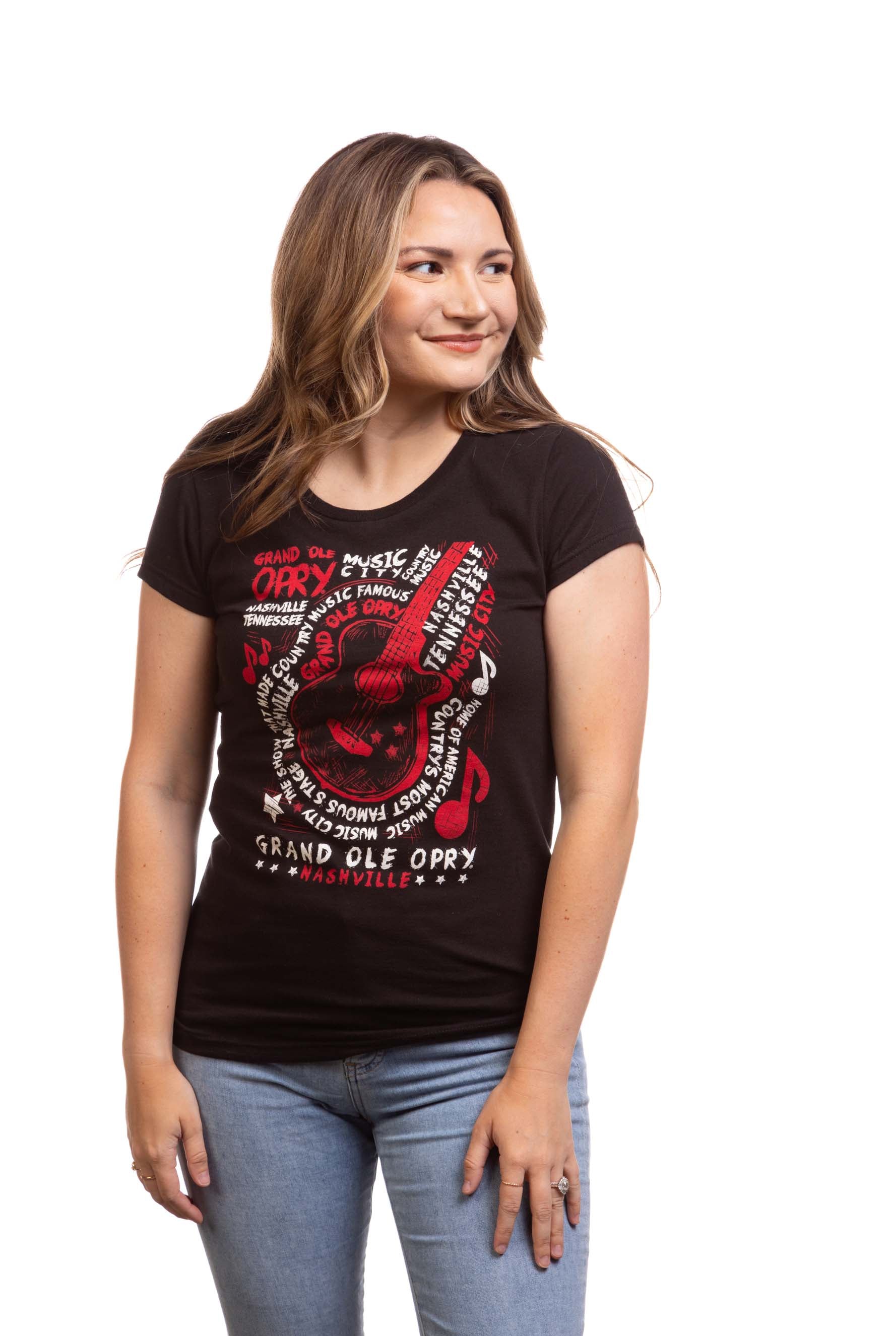 Opry Outlaw Guitar T-Shirt