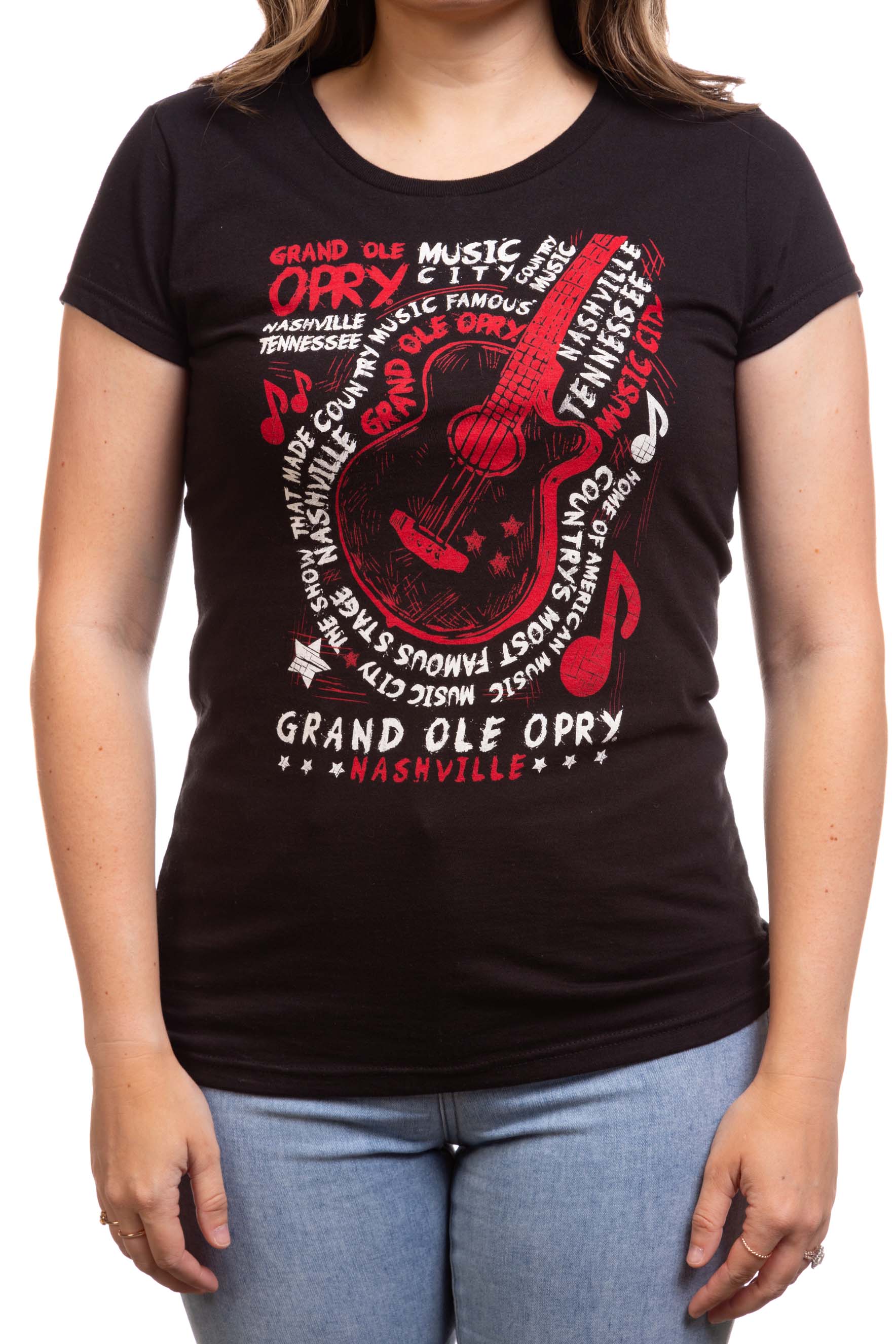 Opry Outlaw Guitar T-Shirt