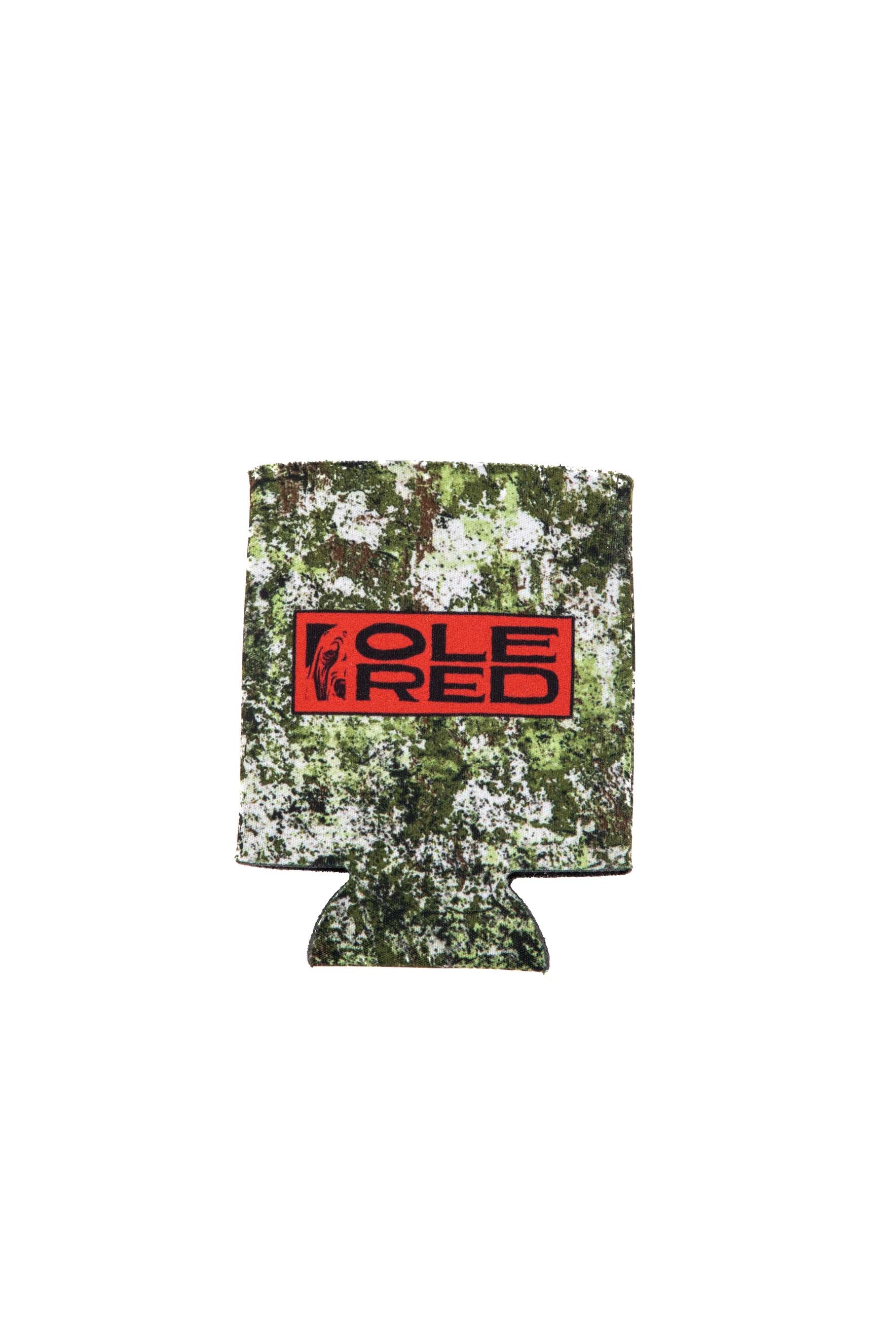 Ole Red Camo Logo Can Cooler