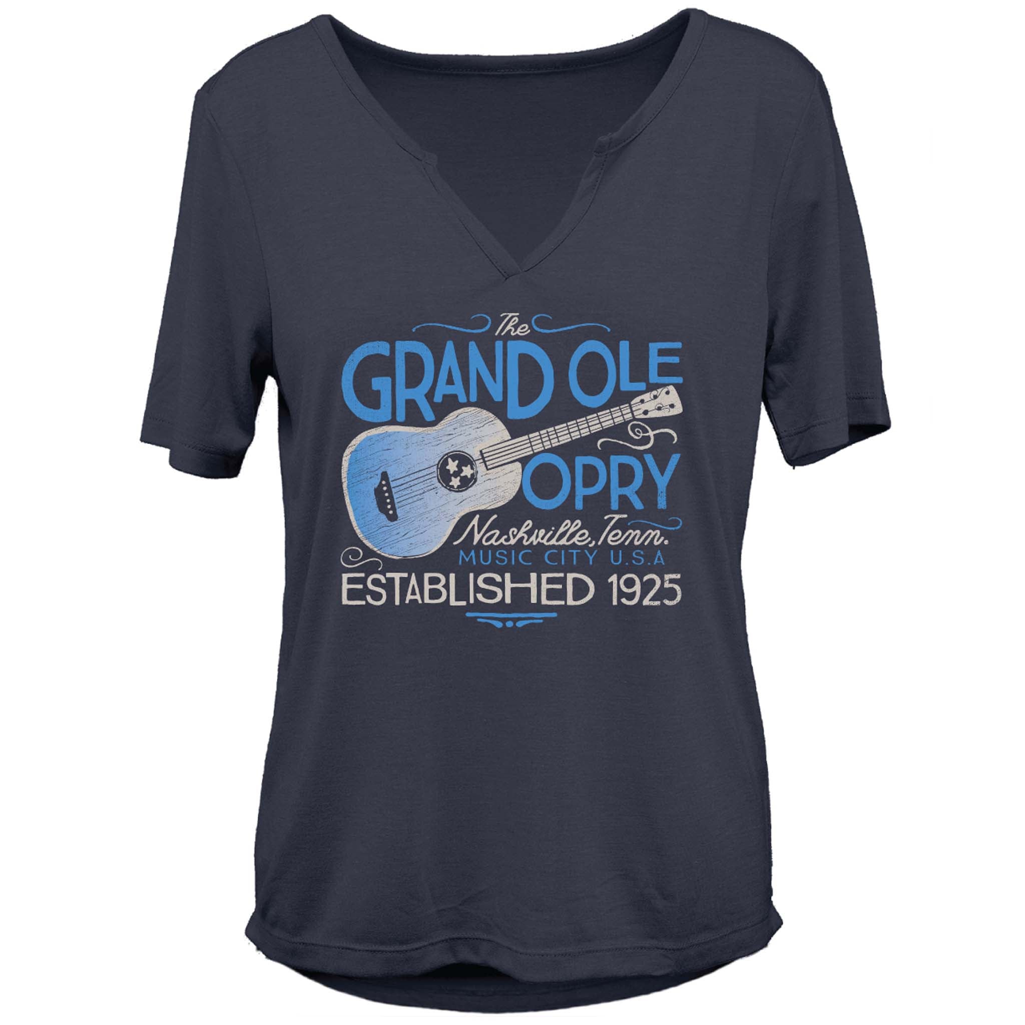 Opry V-Neck Est.1925 Guitar T-Shirt