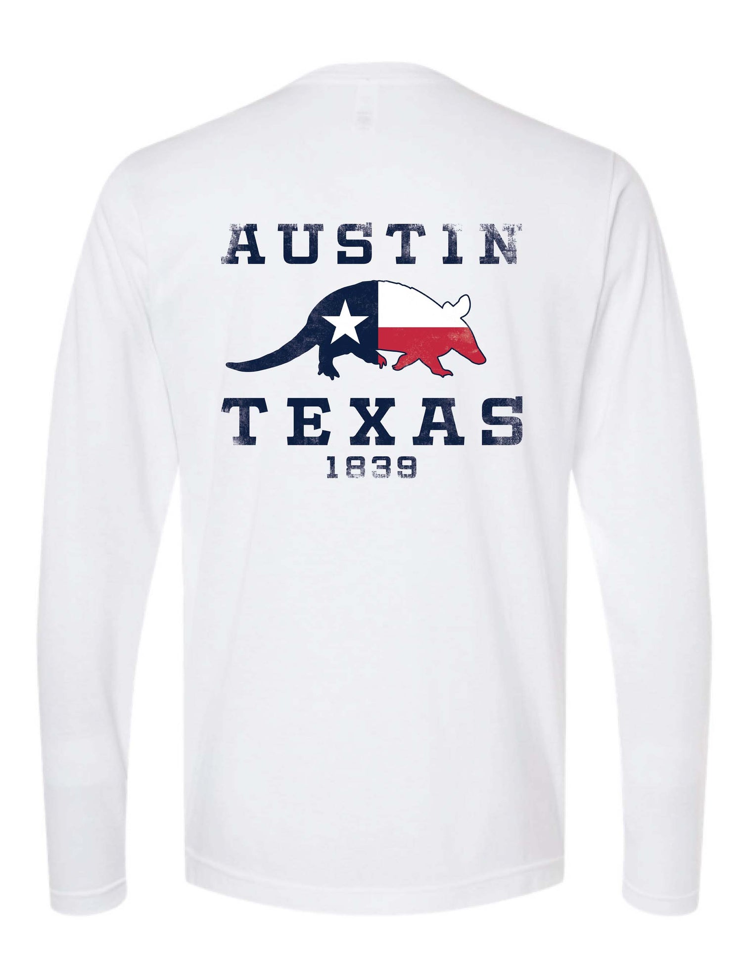 Texas Armadillo Long Sleeve T-Shirt