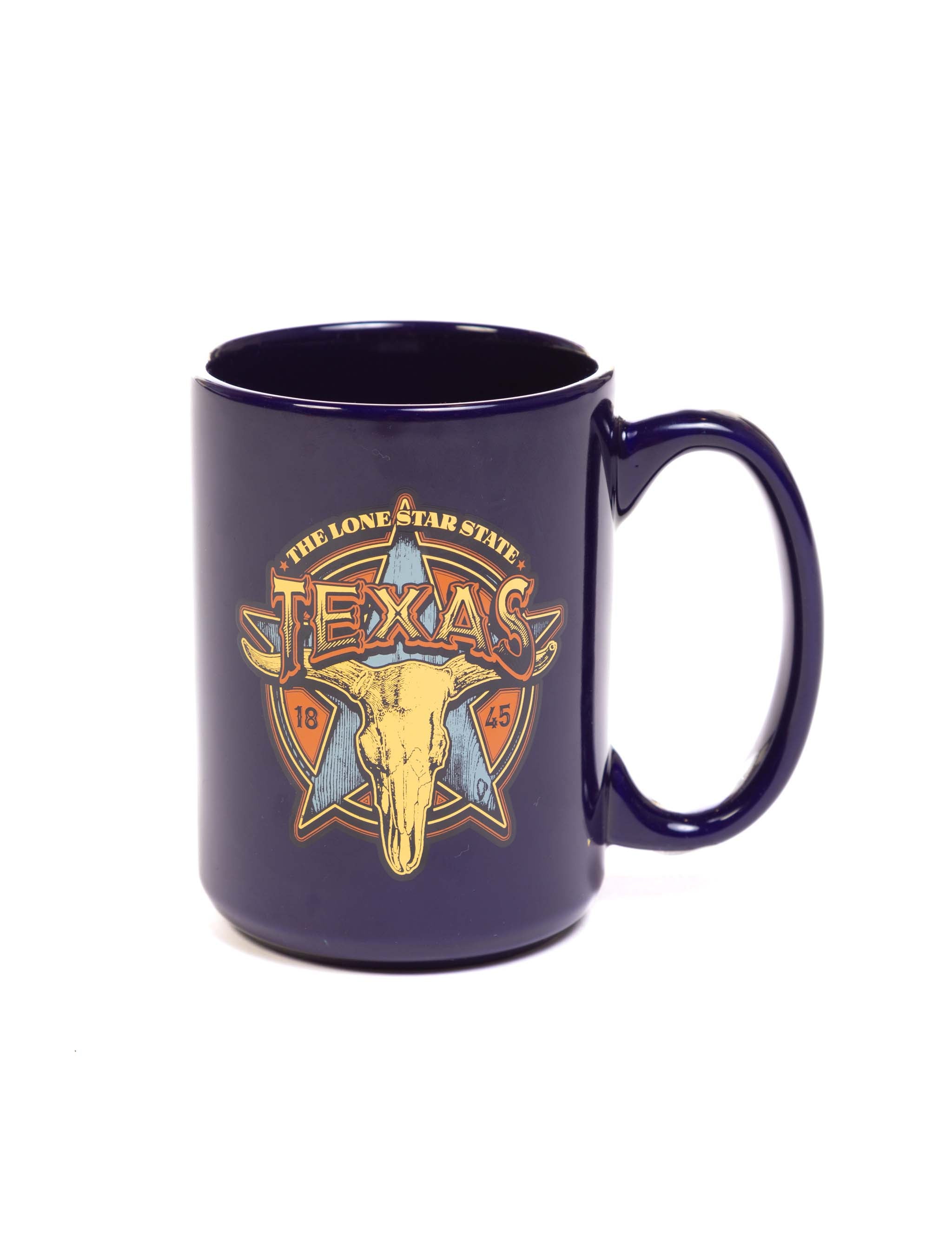 Texas Lone Star Steer Mug