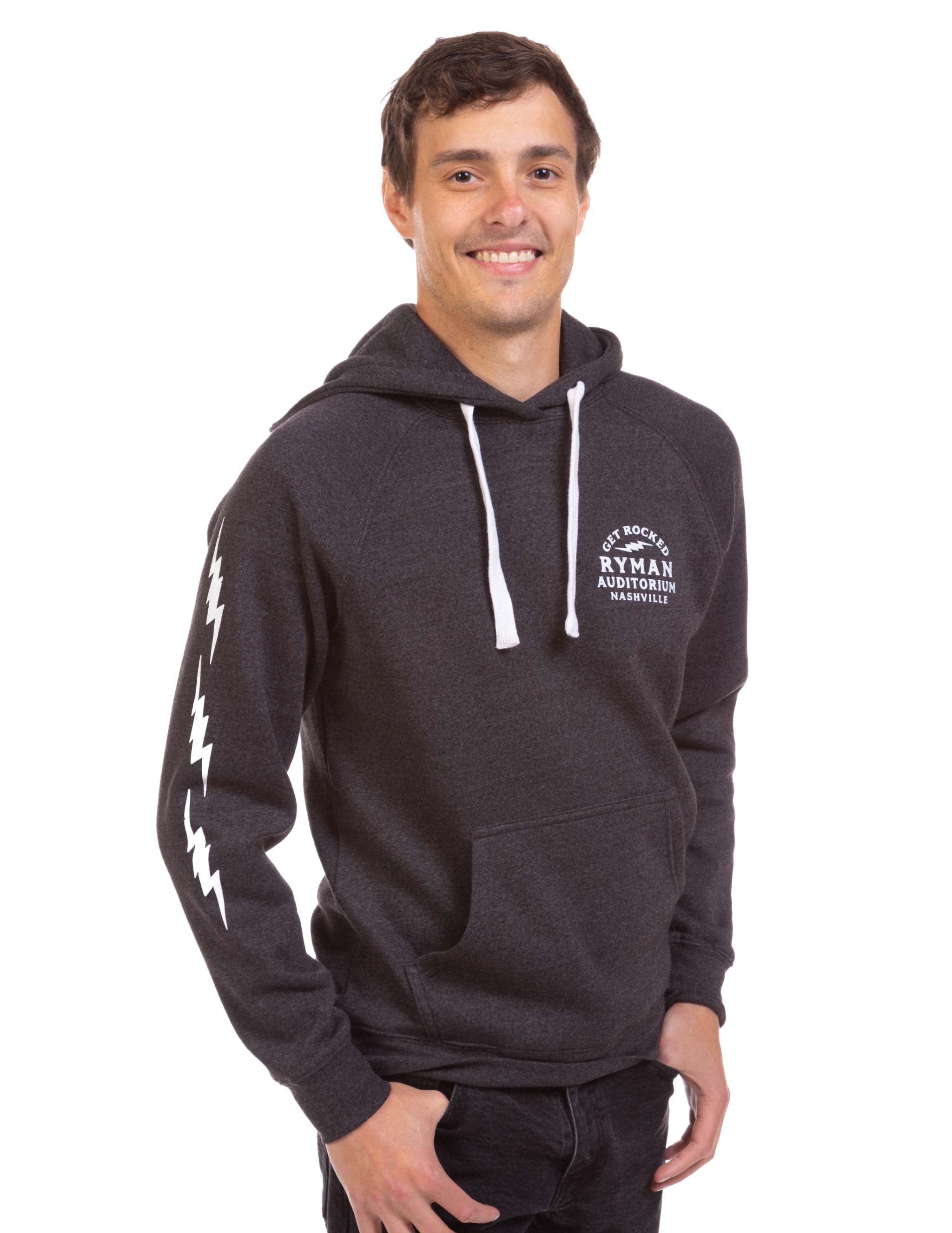 Ryman Lightning Bolt Sleeve Hoodie