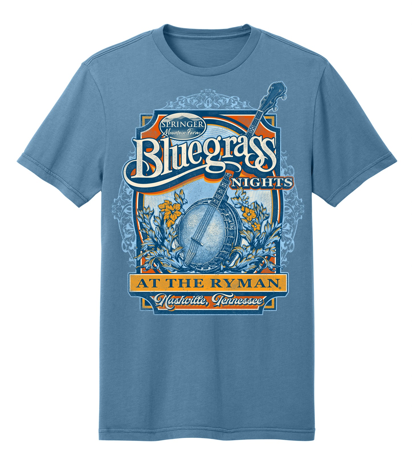 Ryman Bluegrass Nights 2024 T-Shirt - S/S