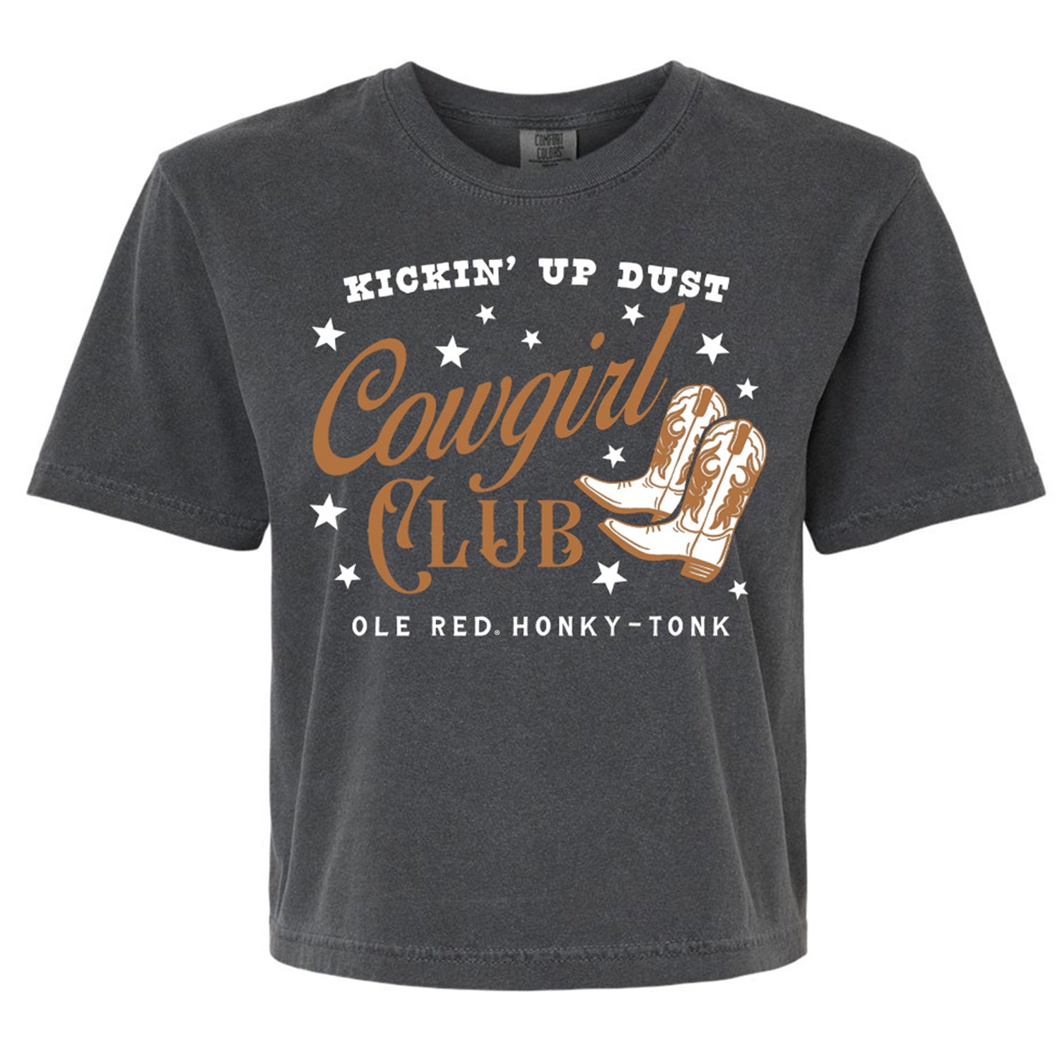 Ole Red Women's Cowgirl Club Crop T-Shirt