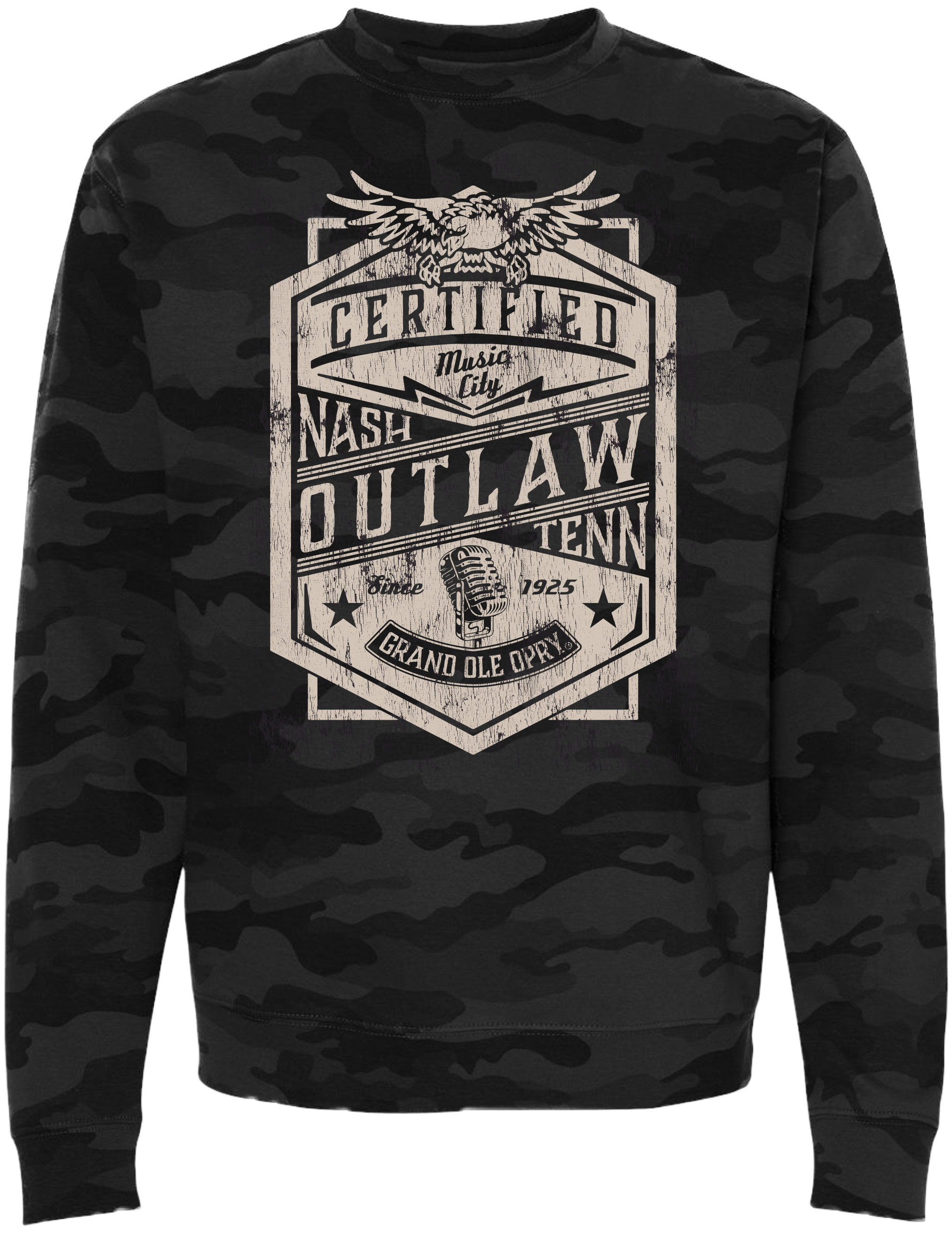 Opry Certified Outlaw Camo Crew