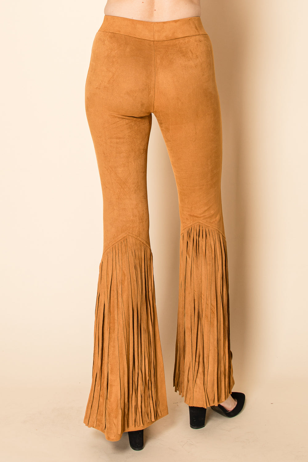 Fringe Bell Bottom Pants