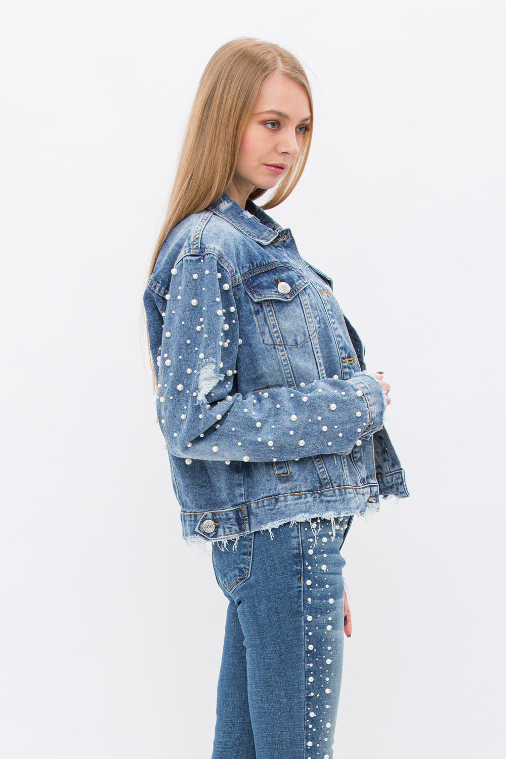 Pearl Denim Jacket