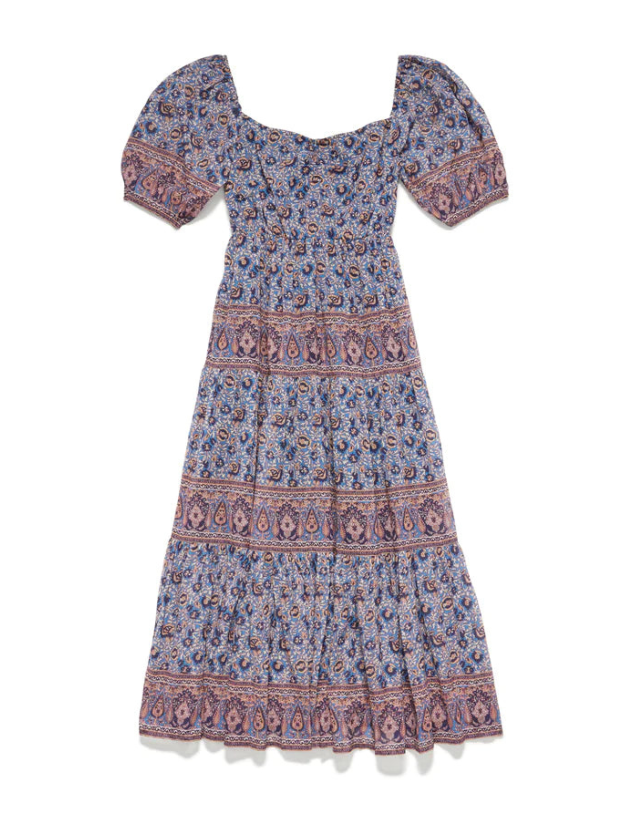 Loleta Smocked Midi Dress