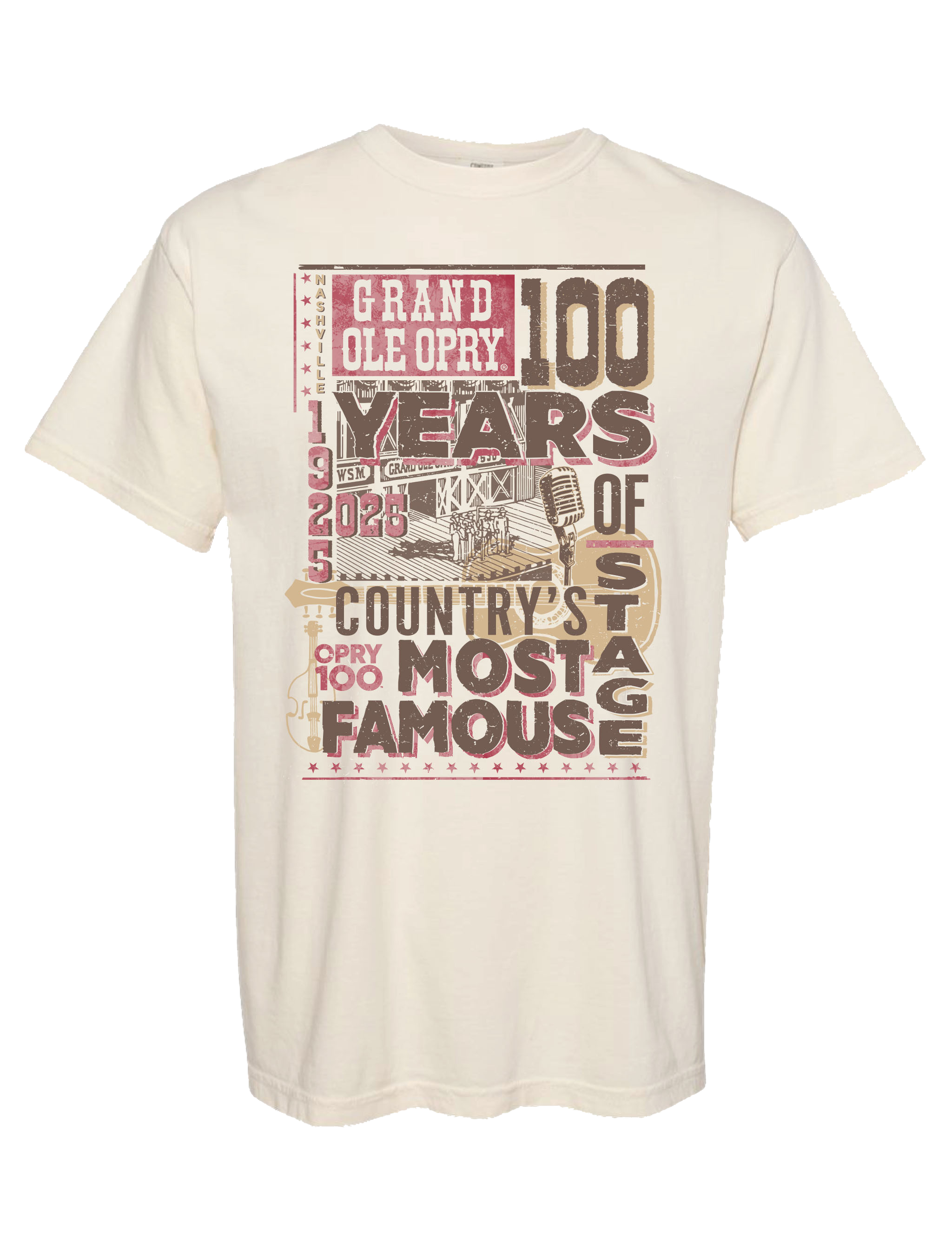 Opry 100 Heritage Poster T-Shirt