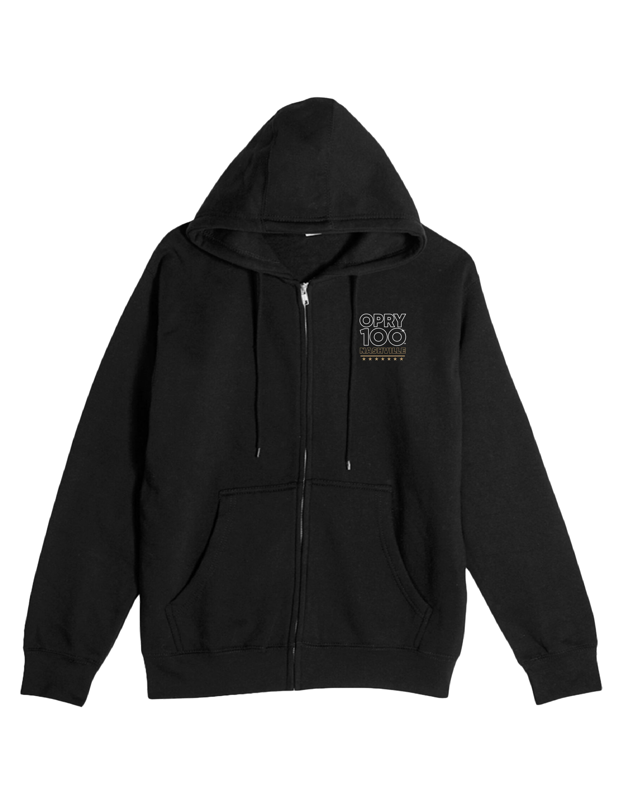 Opry 100 Member List Stage Zip Up Sweatshirt