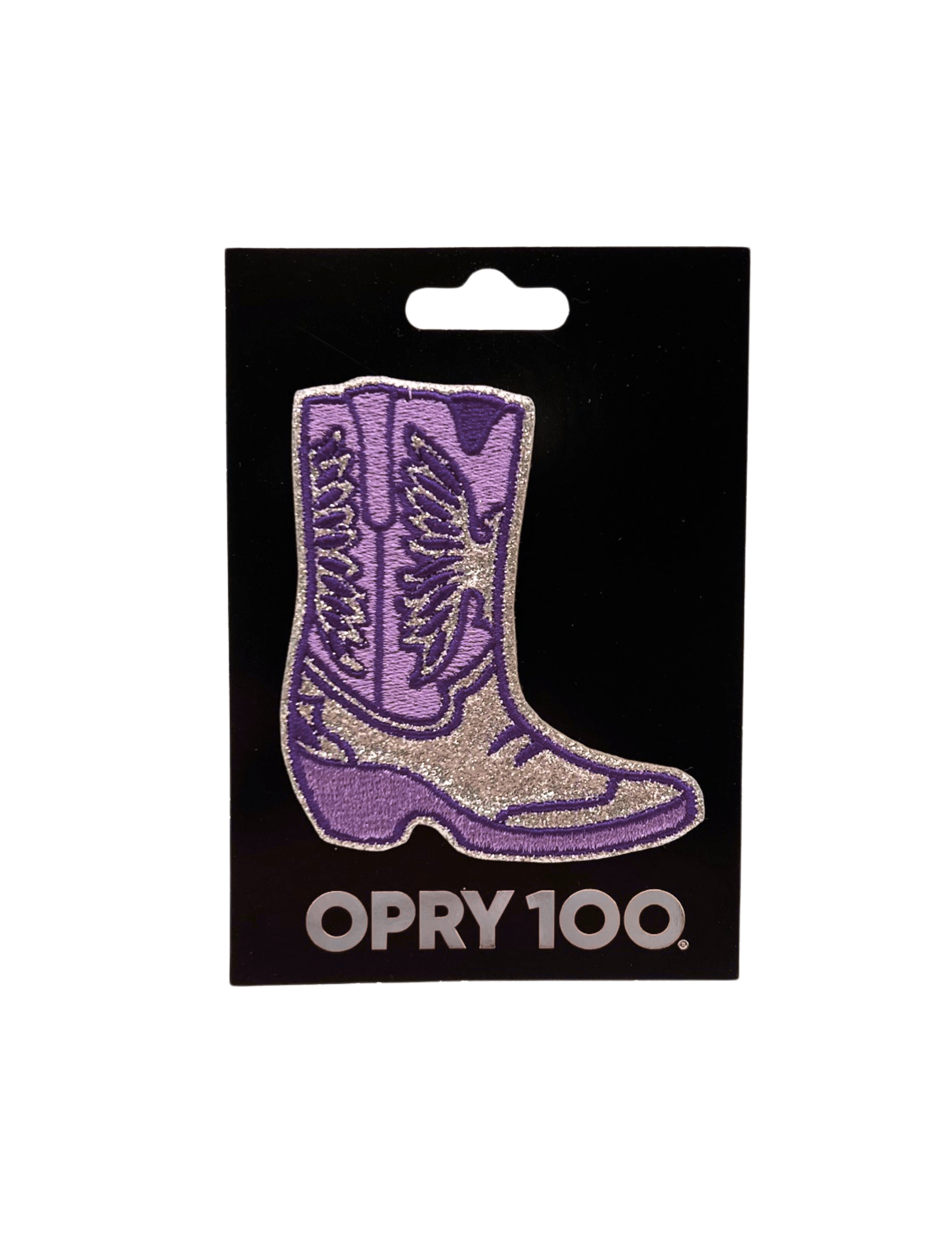 Opry 100 Shimmer Boot Patch