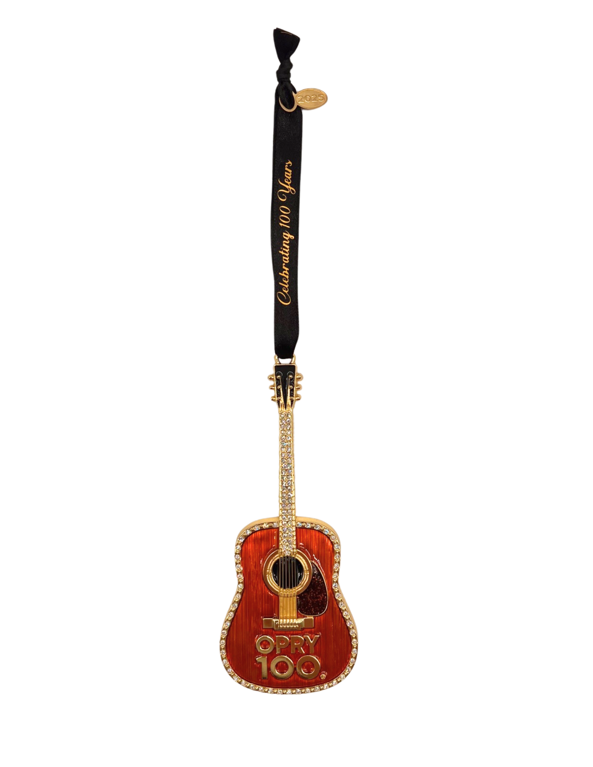 Opry 100 Years Bejeweled Guitar Collectible Ornament