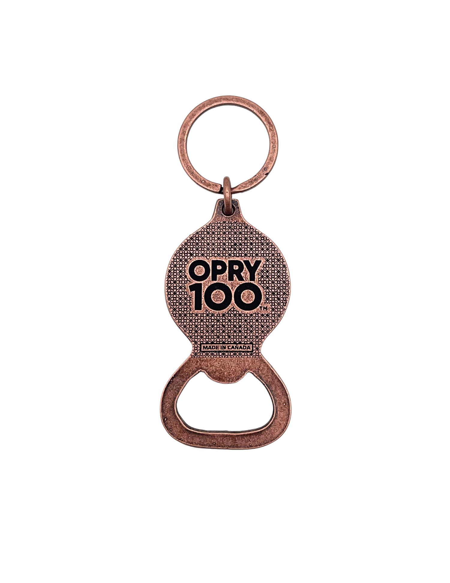 Opry 100 Bronze Bottle Opener Keychain