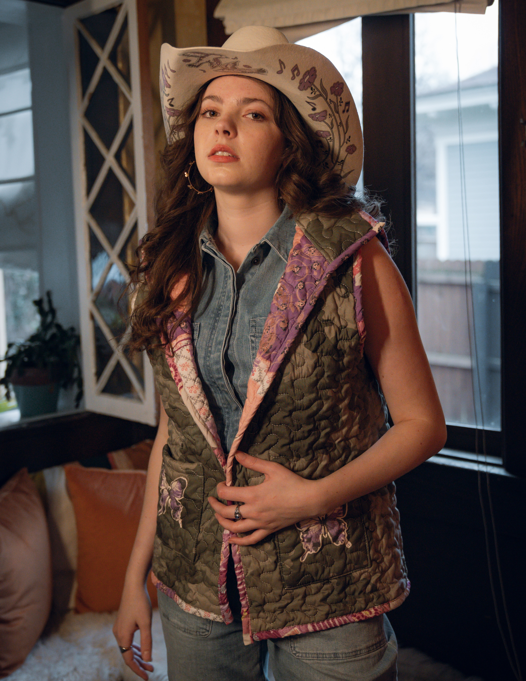 Like a Butterfly Camo Quilted Vest