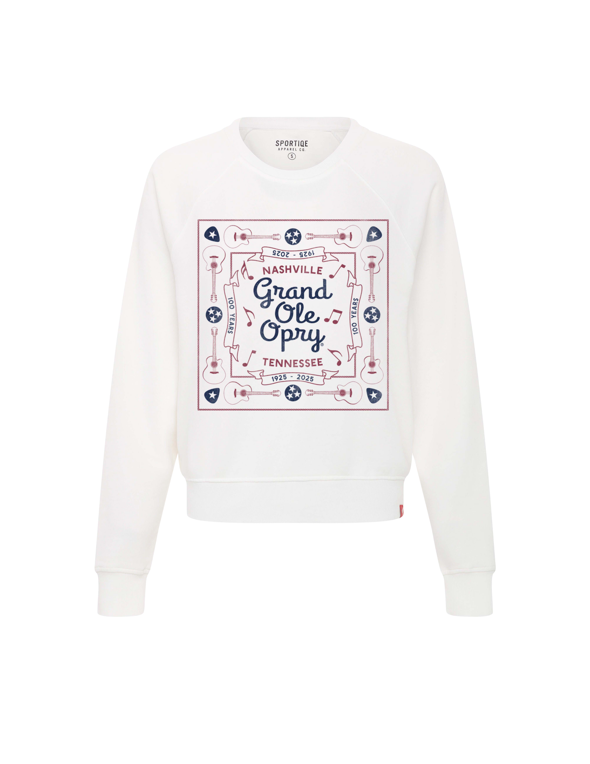 Opry 100 Bandana Americana Crew Sweatshirt