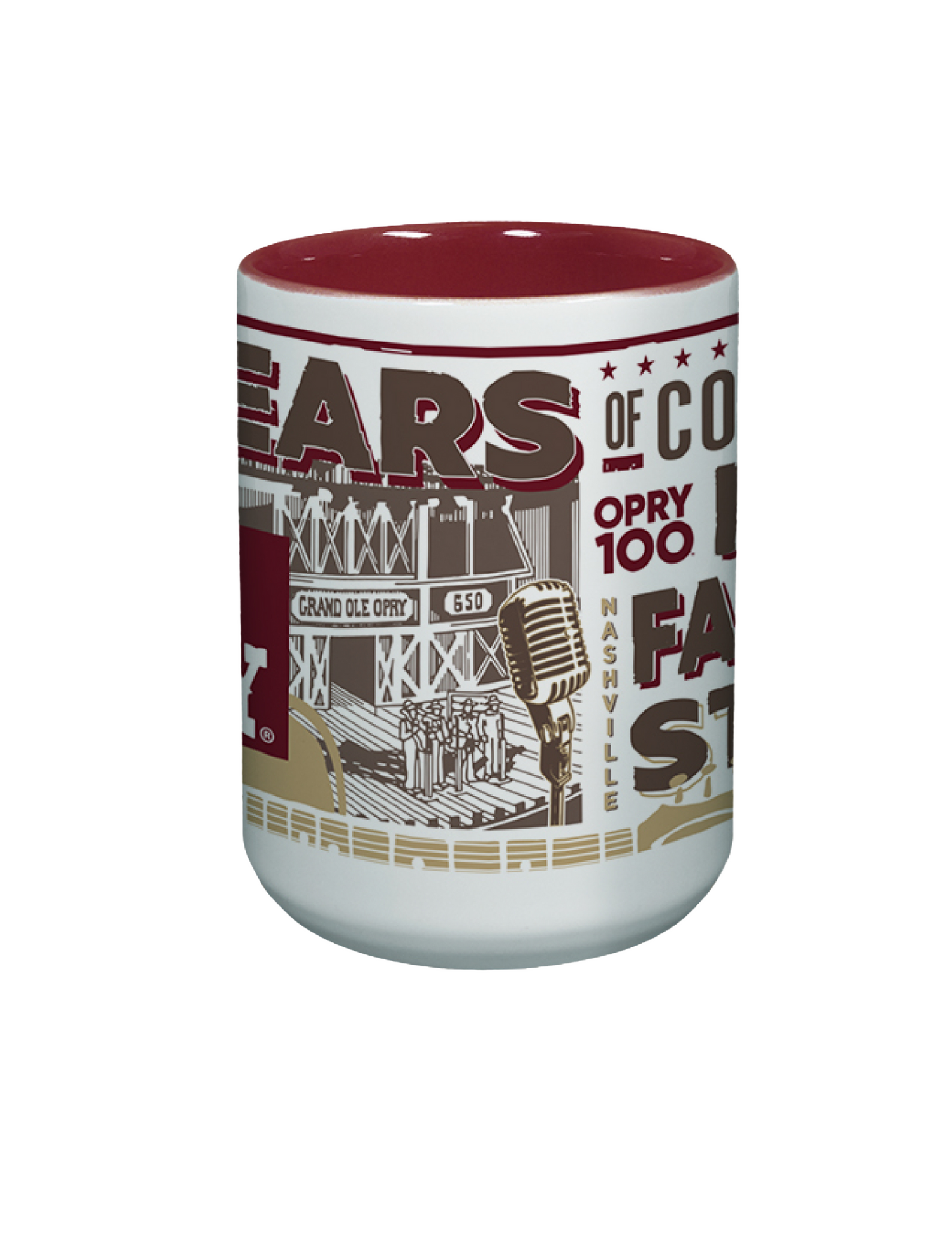 Opry 100 Years Poster Mug