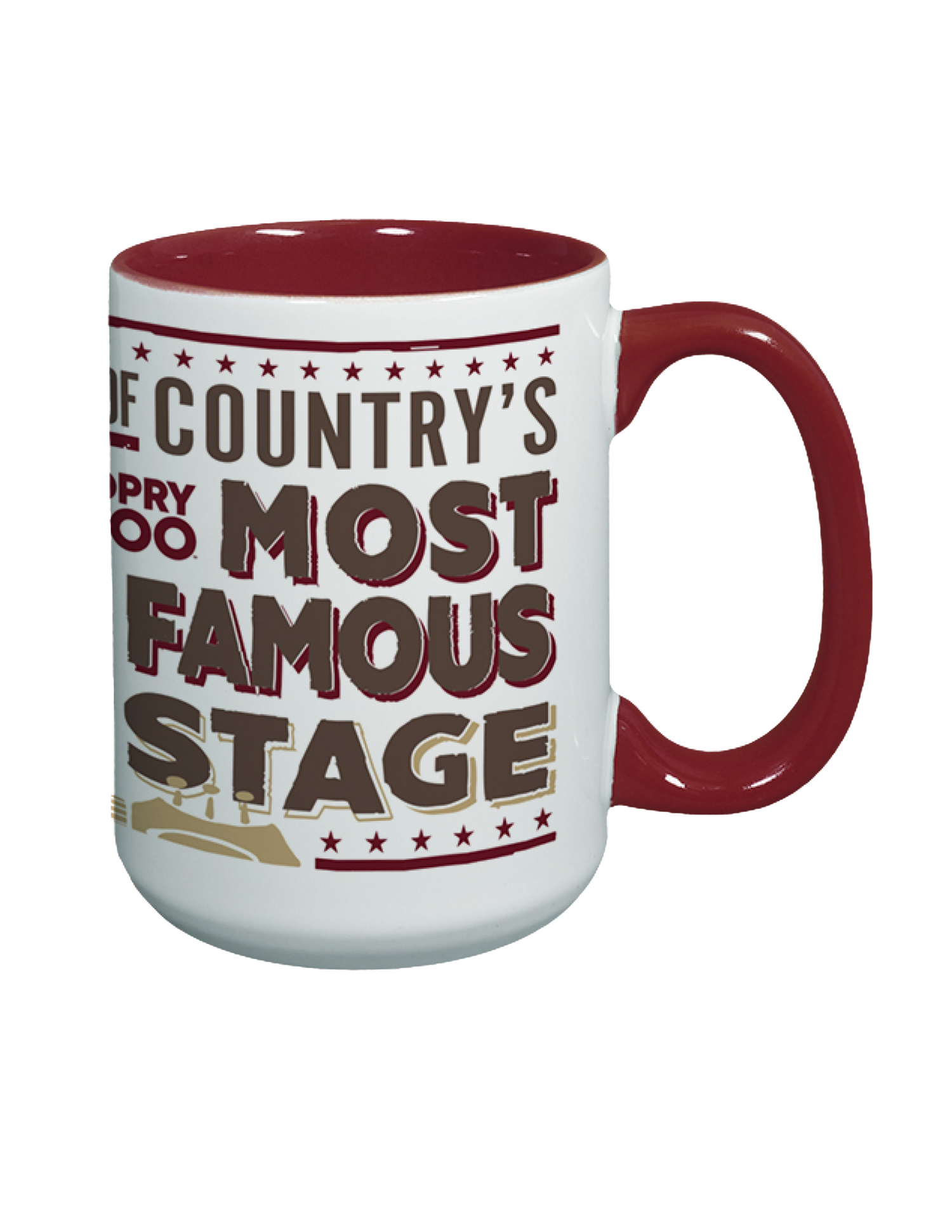 Opry 100 Years Poster Mug