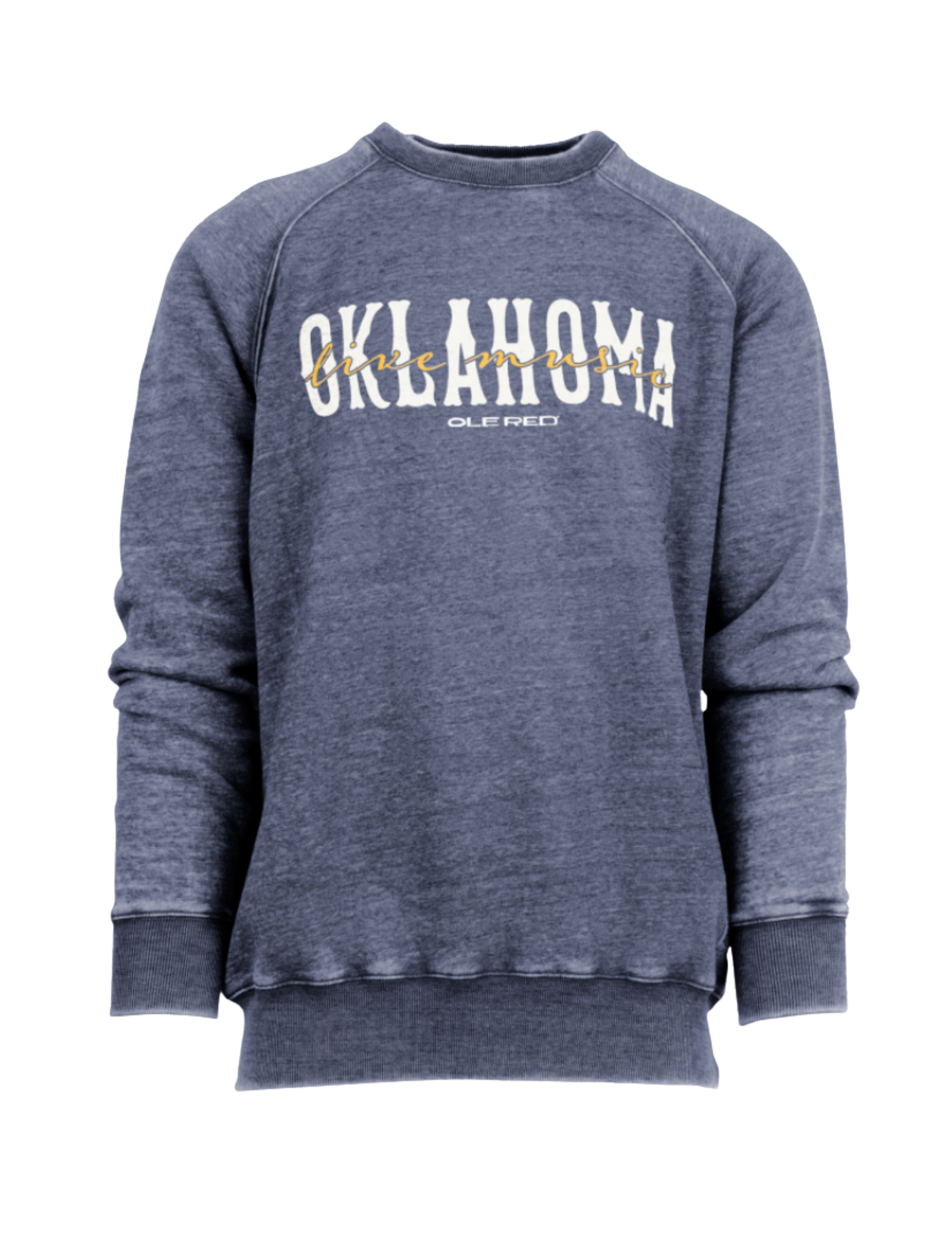 Ole Red Tishomingo Script Crew Fleece