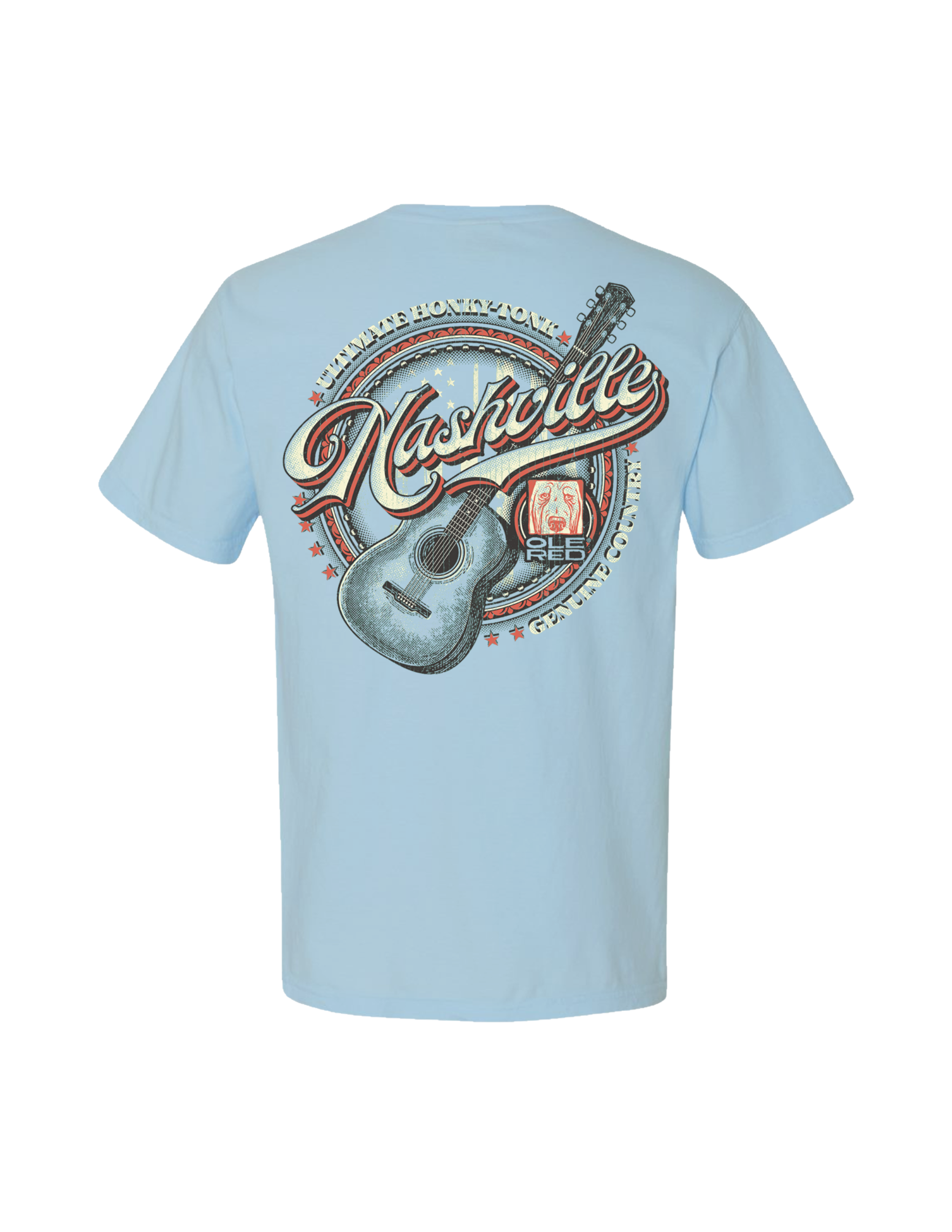 Ole Red Nashville Circle Guitar T-Shirt