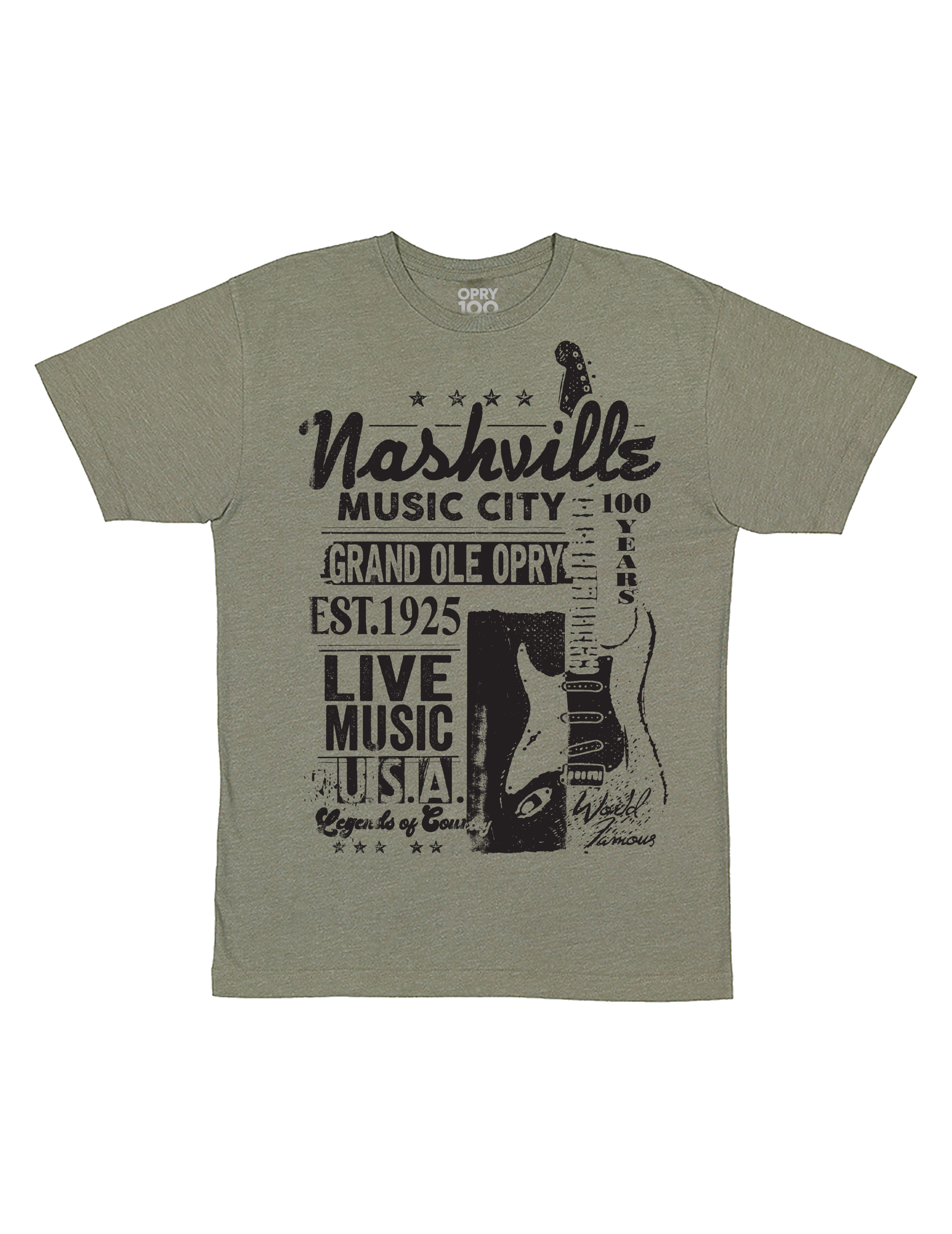 Opry 100 Youth Boys Live Music T-Shirt