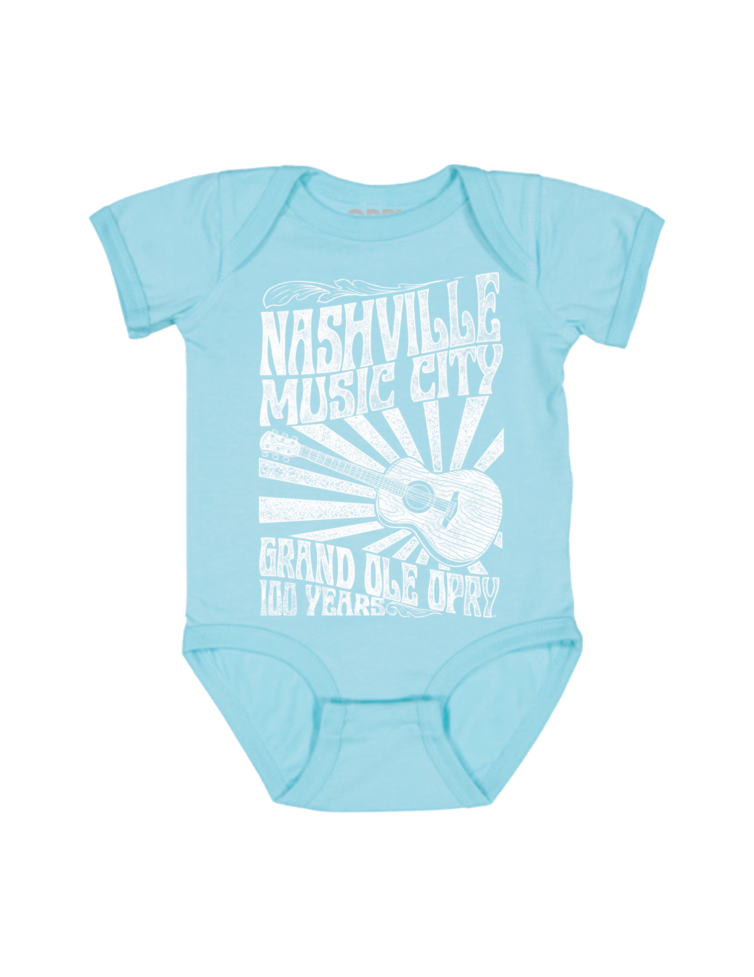 Opry 100 Infant Sunburst Guitar Onesie