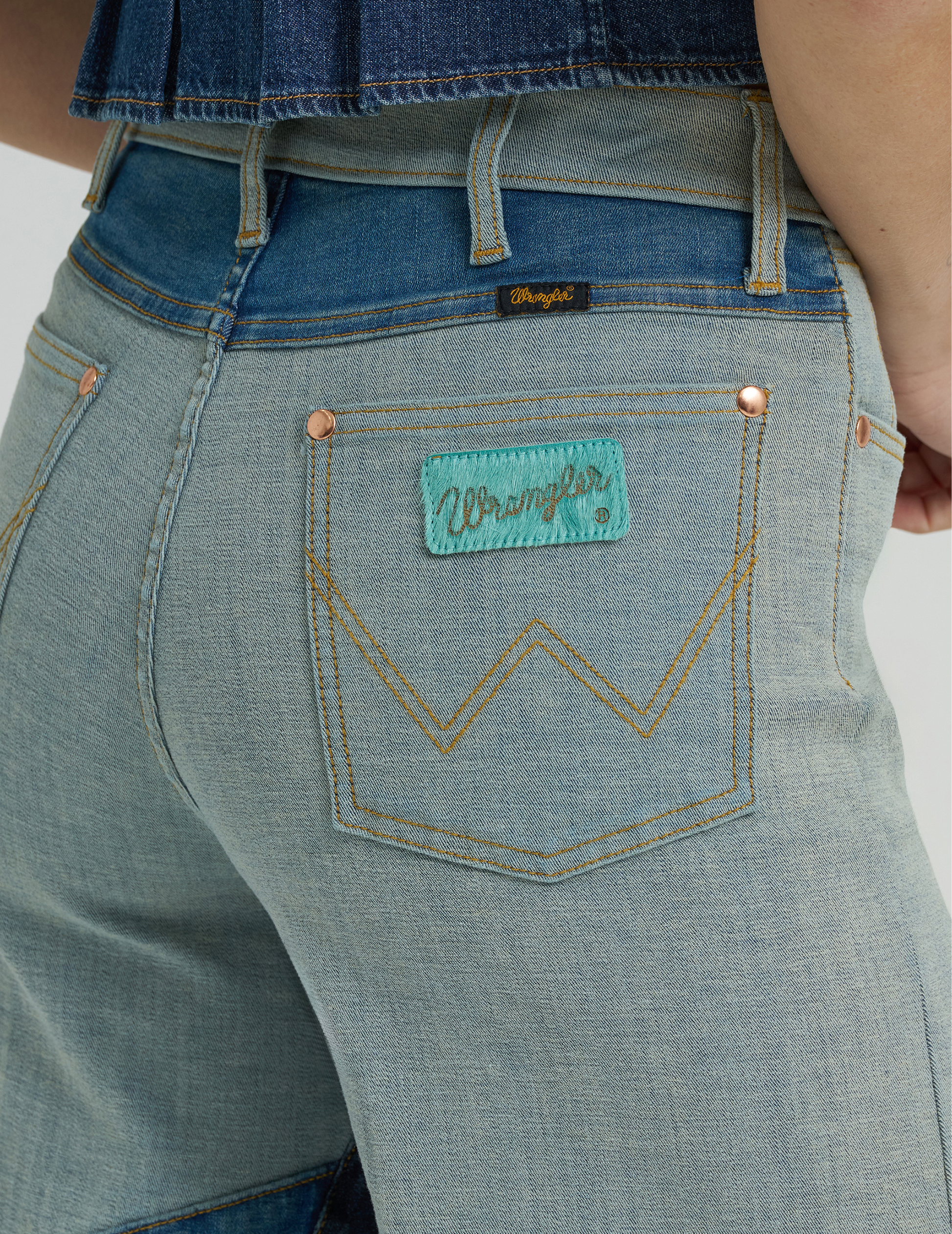 Wrangler x Lainey Wilson Groovy Wide Leg Jeans - PANTS