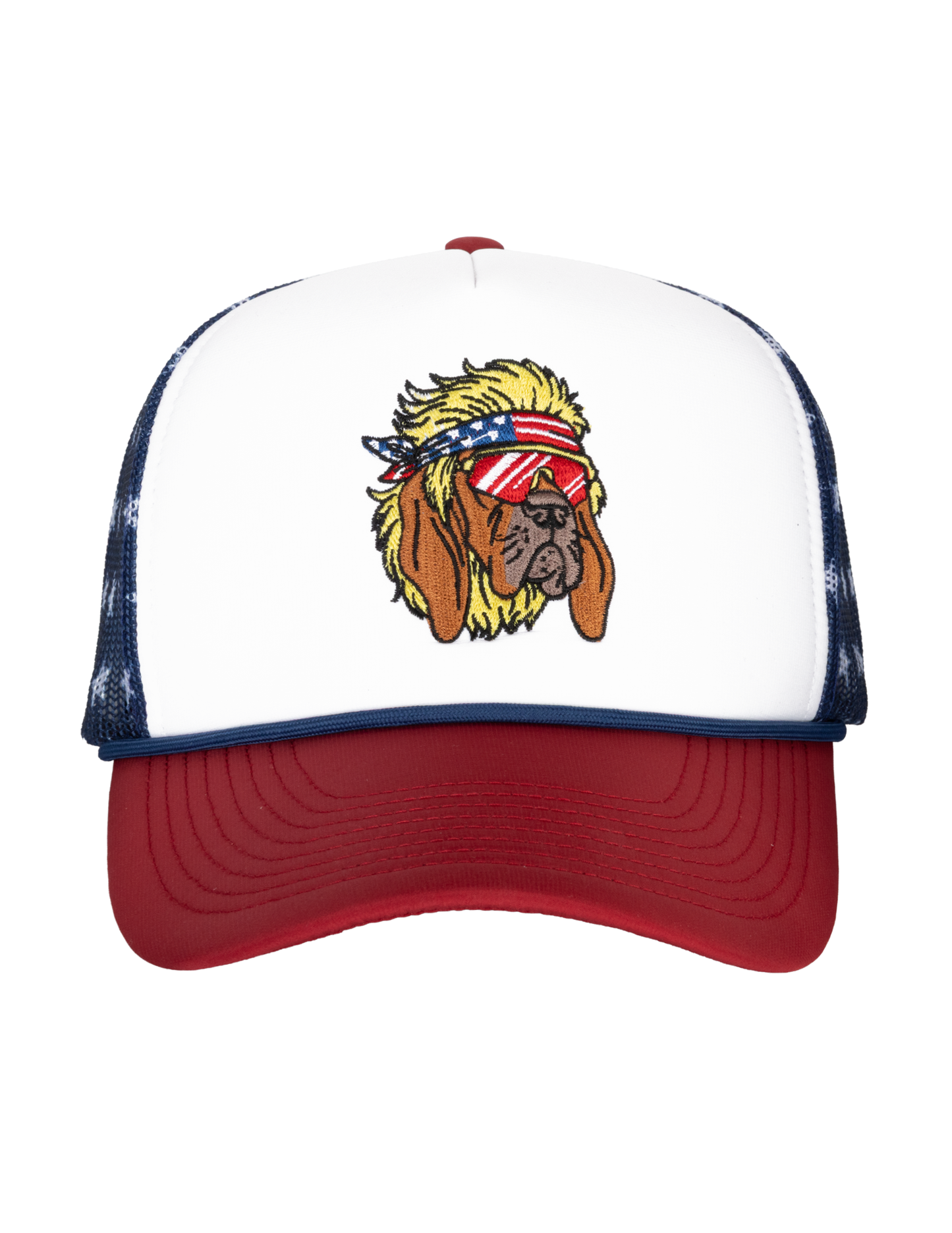 Ole Red Mullet Dog Trucker Hat - BASEBALL