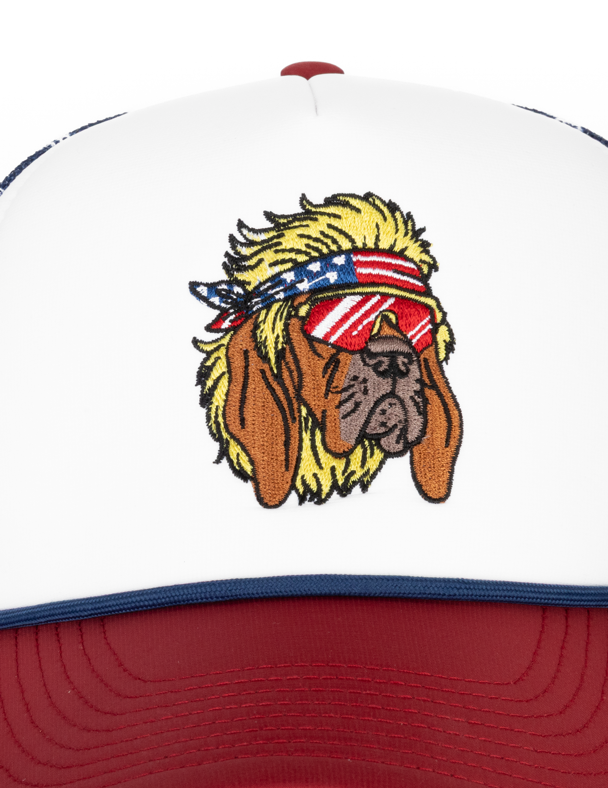 Ole Red Mullet Dog Trucker Hat - BASEBALL