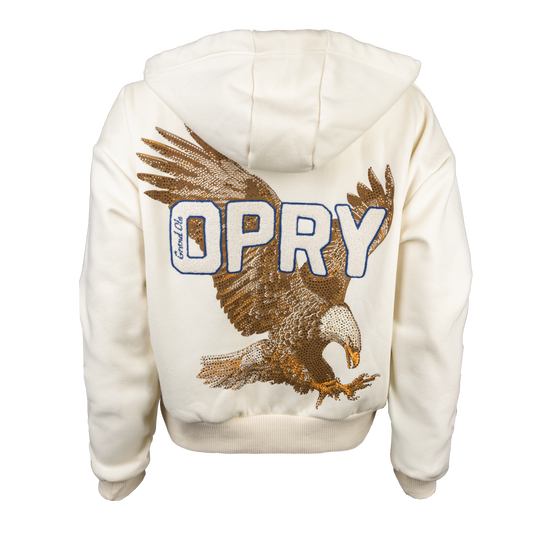 Opry Headliner Eagle Hoodie - NATURAL / XS - HOODIES