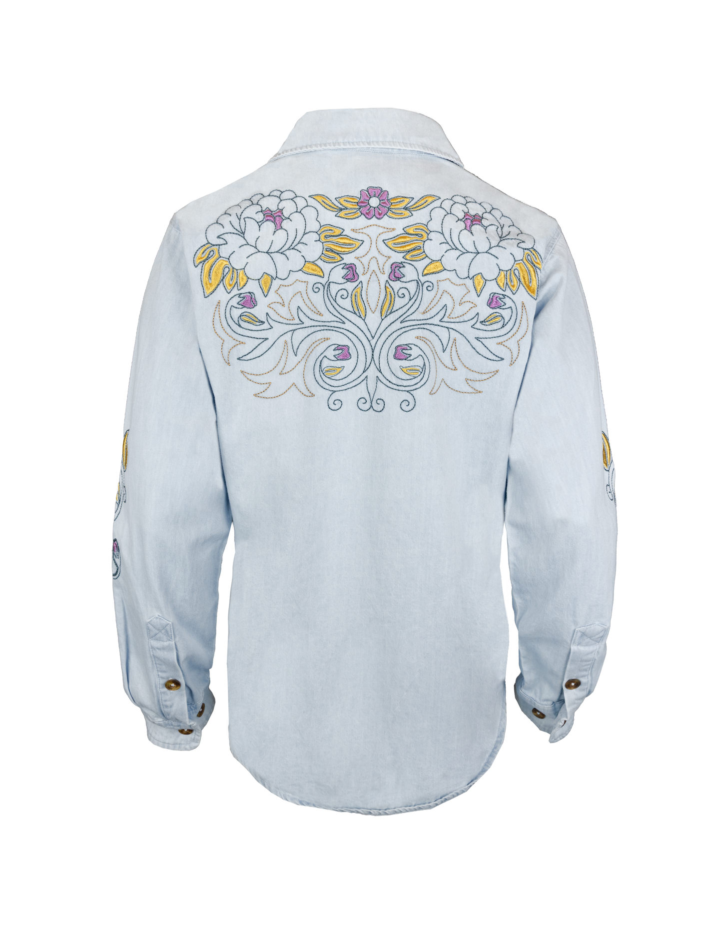 Opry Oversized Denim Shirt - JACKETS