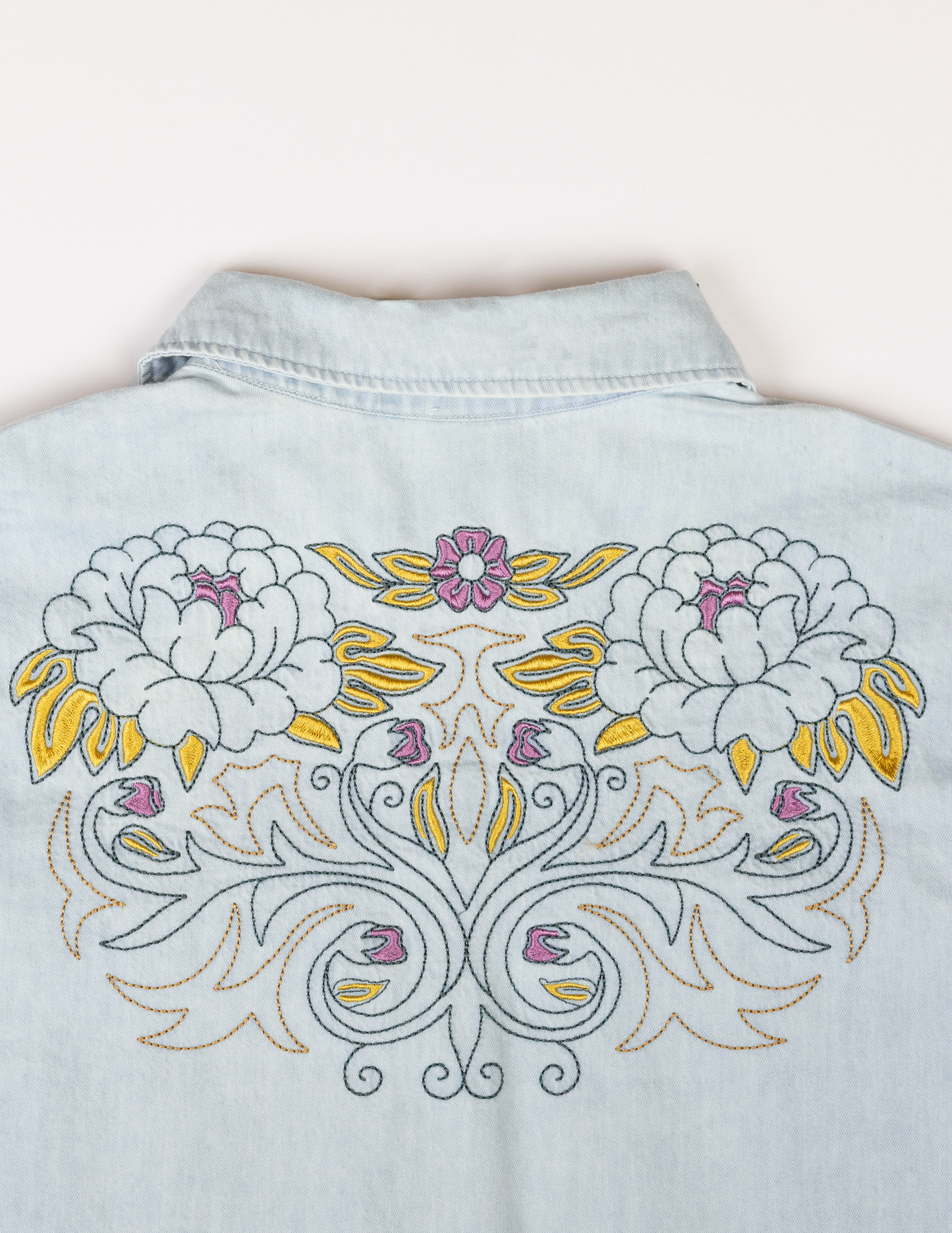 Opry Oversized Denim Shirt - JACKETS
