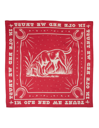 In Ole Red We Trust Bandana - BANDANA