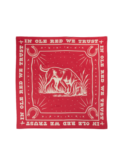 In Ole Red We Trust Bandana - BANDANA