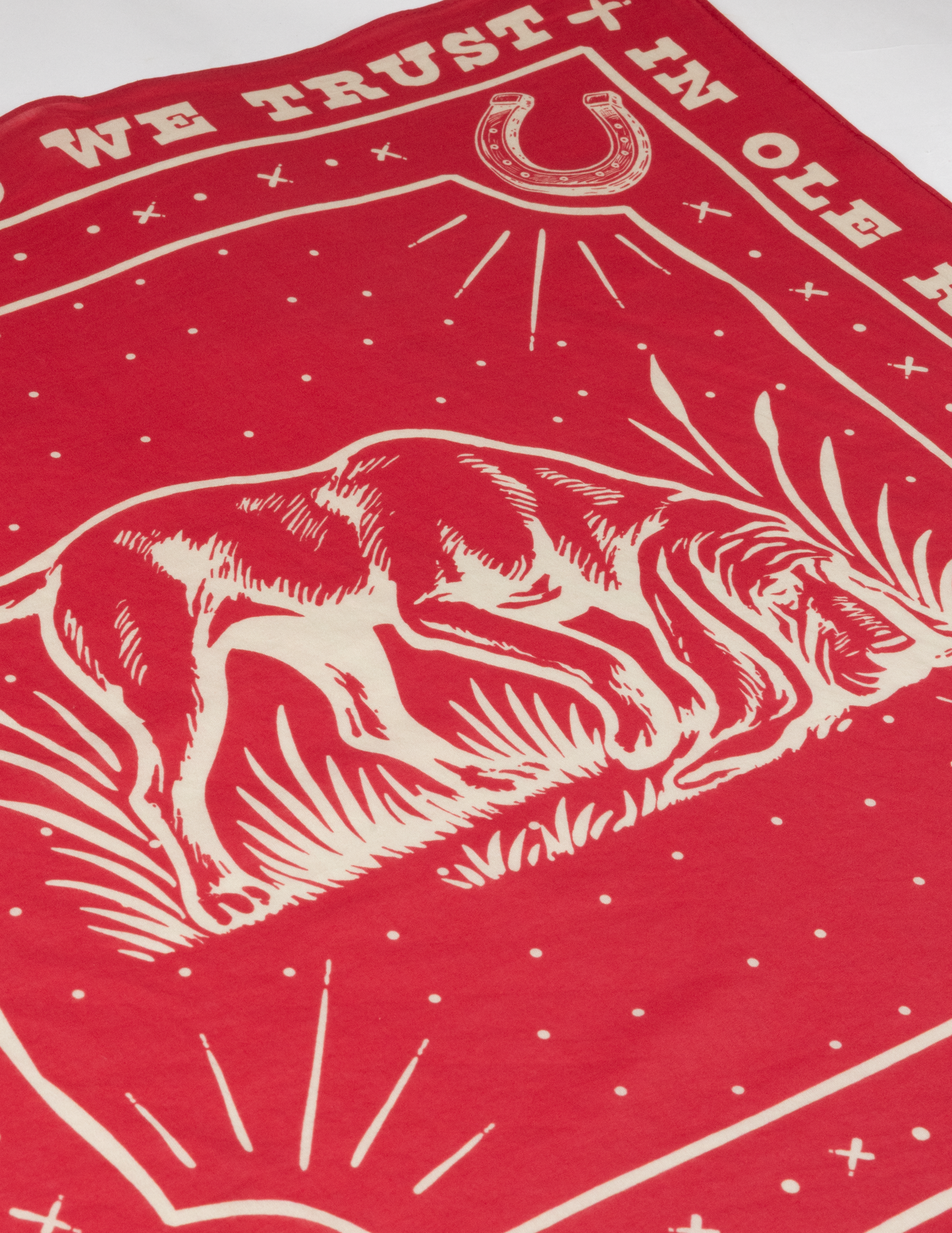 In Ole Red We Trust Bandana - BANDANA